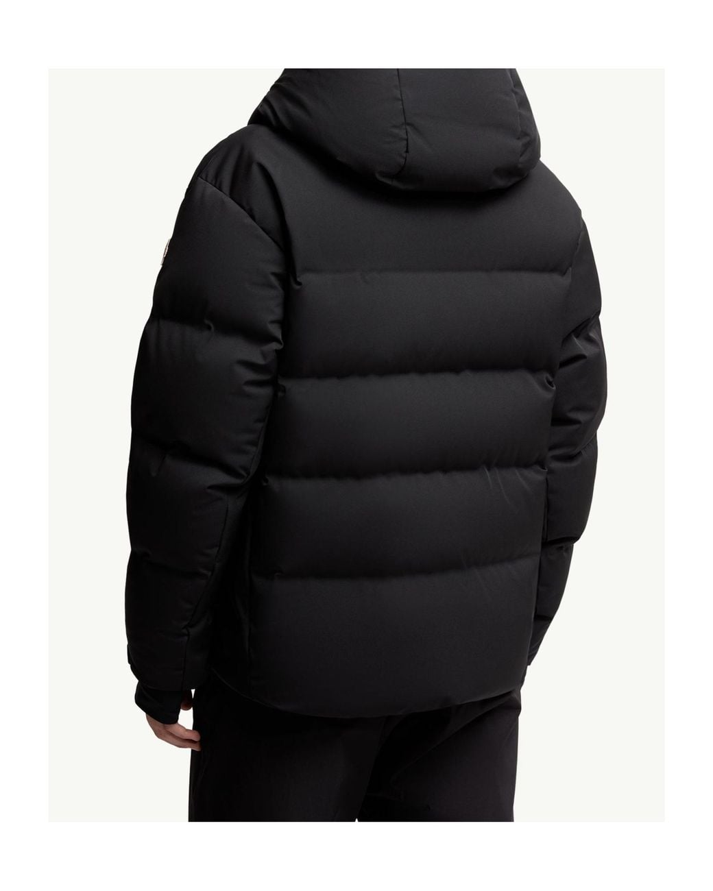 Moncler Black Grenoble Fellberg Hooded Insulated Ski Jacket for men