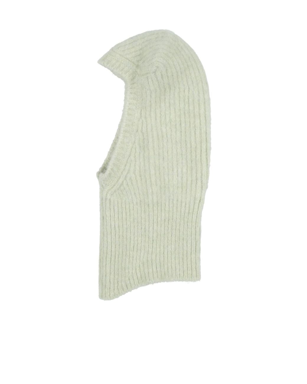 Rick Owens Green Mid-Weight Knit Hat