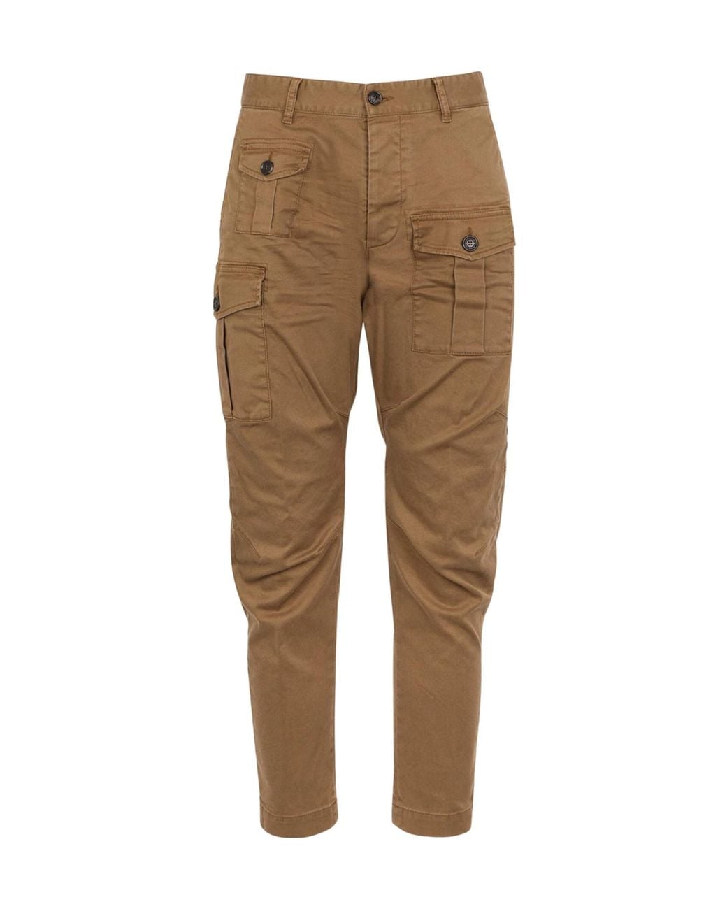 DSquared² Natural Chino Cargo Pants for men