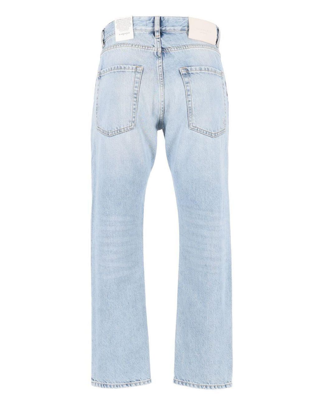 ICON DENIM Blue Josh Carrot Low Waist Jeans for men