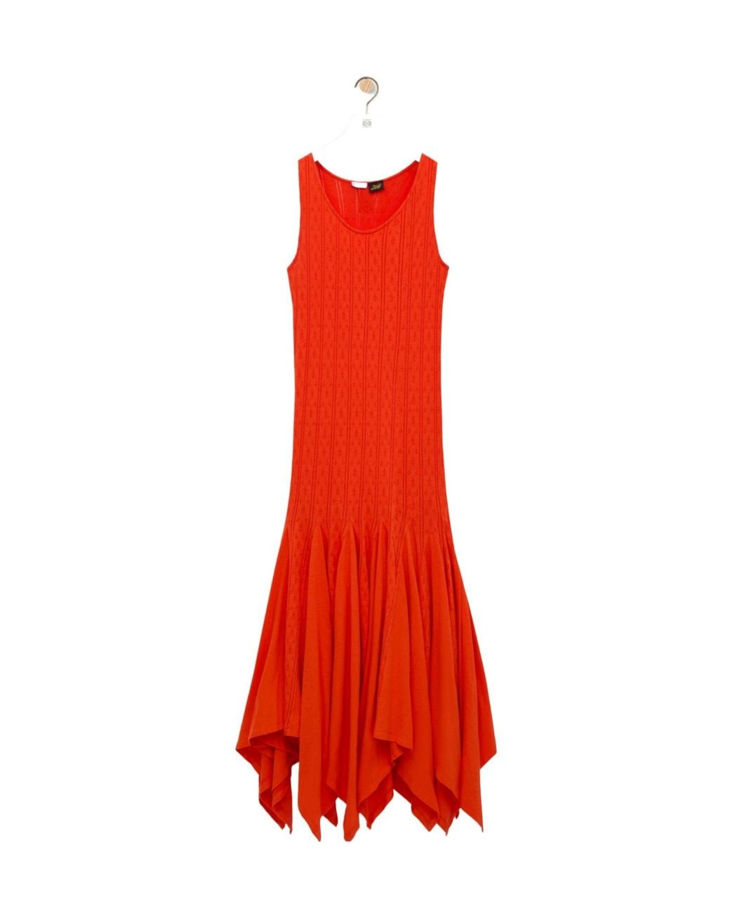 Loewe Red Tank Dress