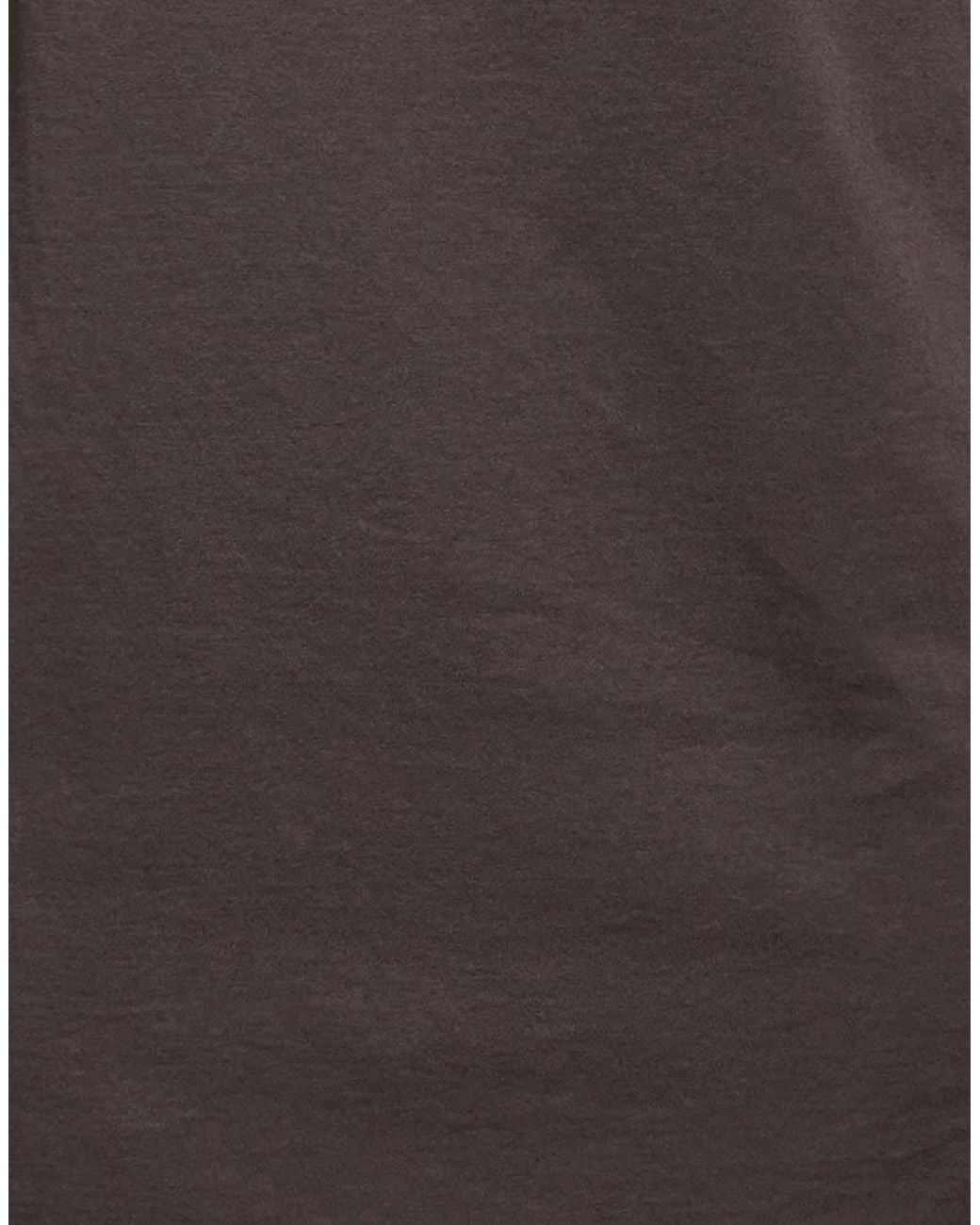 Rick Owens Brown Dark T-Shirt Cotton