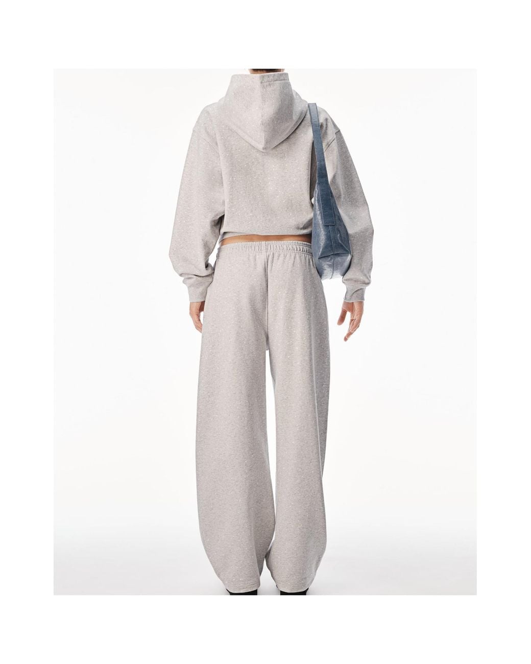 Alexander Wang Multicolor Embellished Zip-Up Hoodie