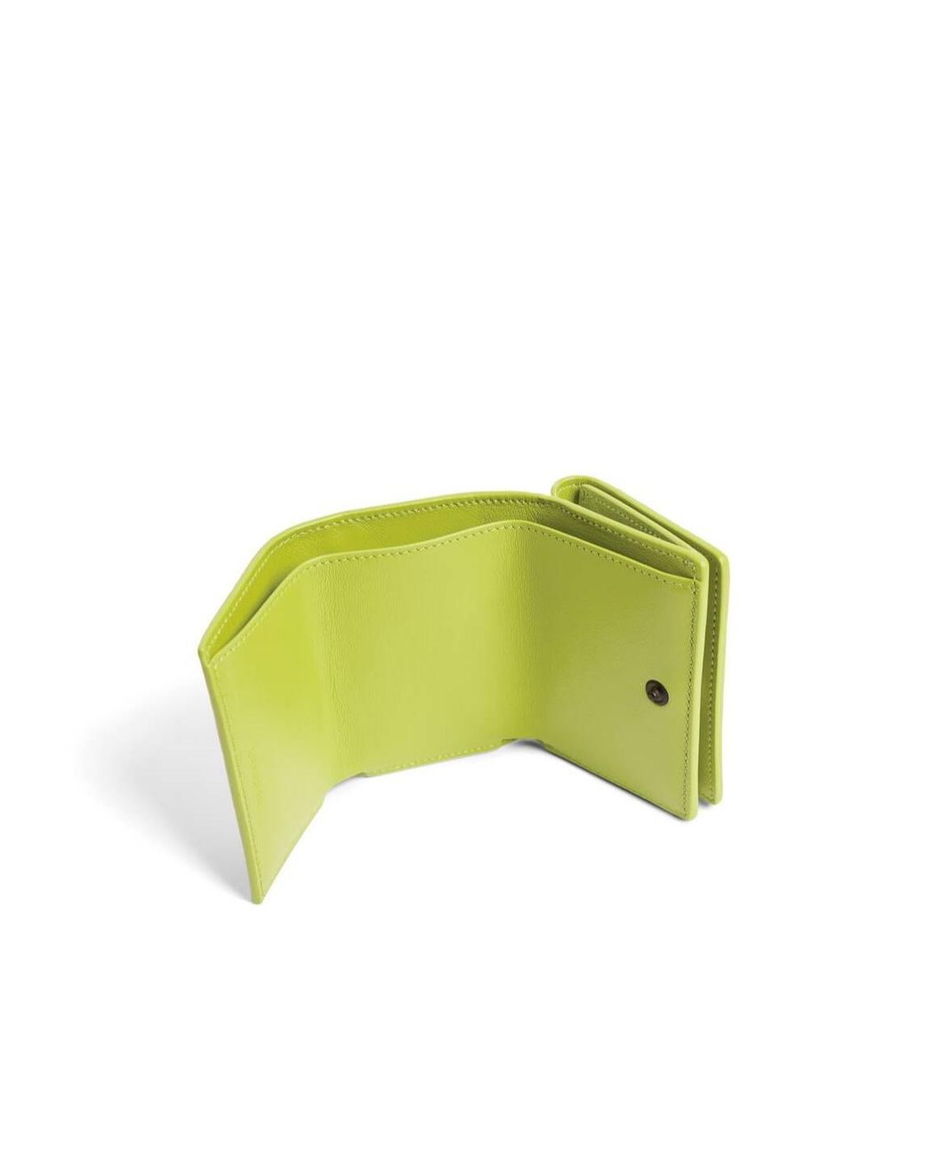 Balenciaga Yellow Le City Mini Wallet