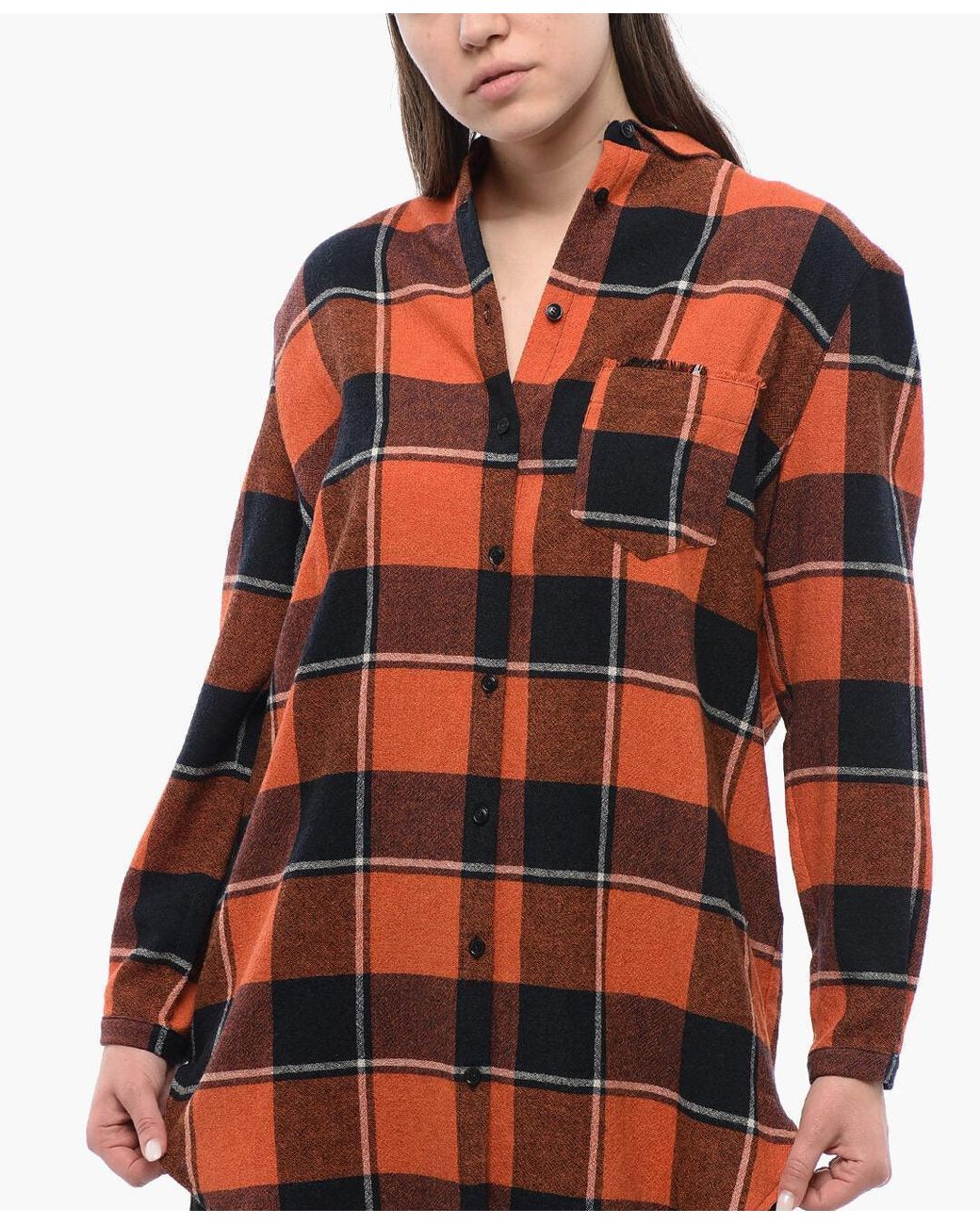 Woolrich Red Checked Blouse