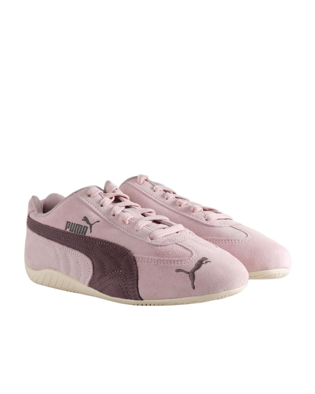 PUMA Pink Round-Toe Sneakers