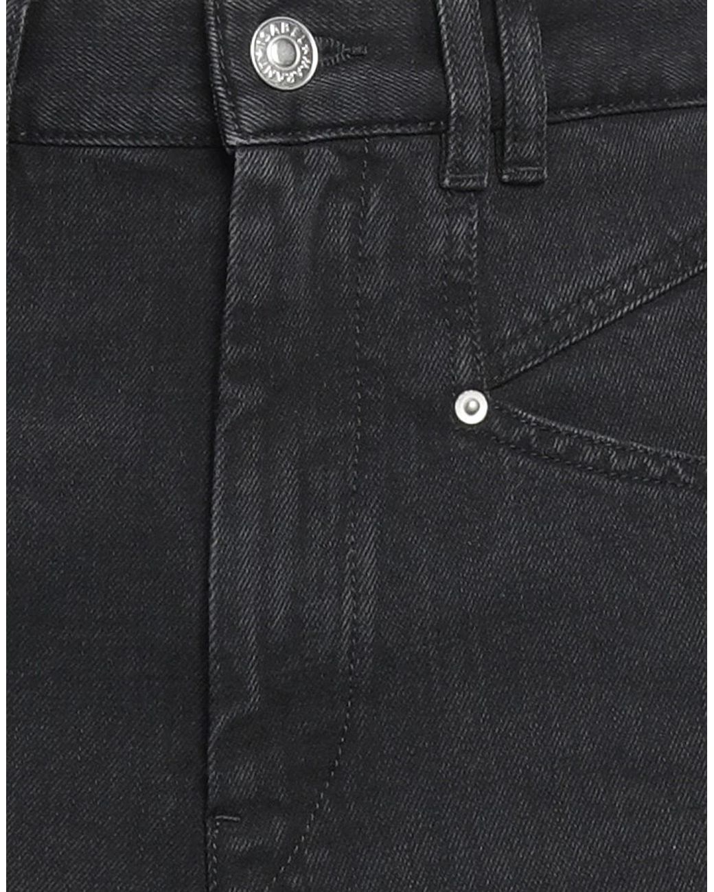 Isabel Marant Black Slim-Fit Jeans