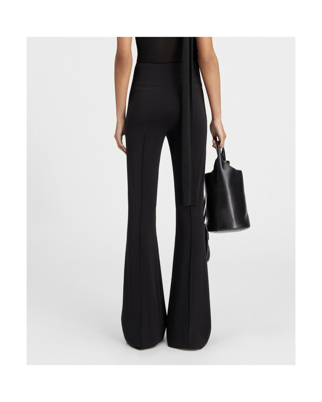 Jacquemus Black Le Pantalon Apollo Flared Pants