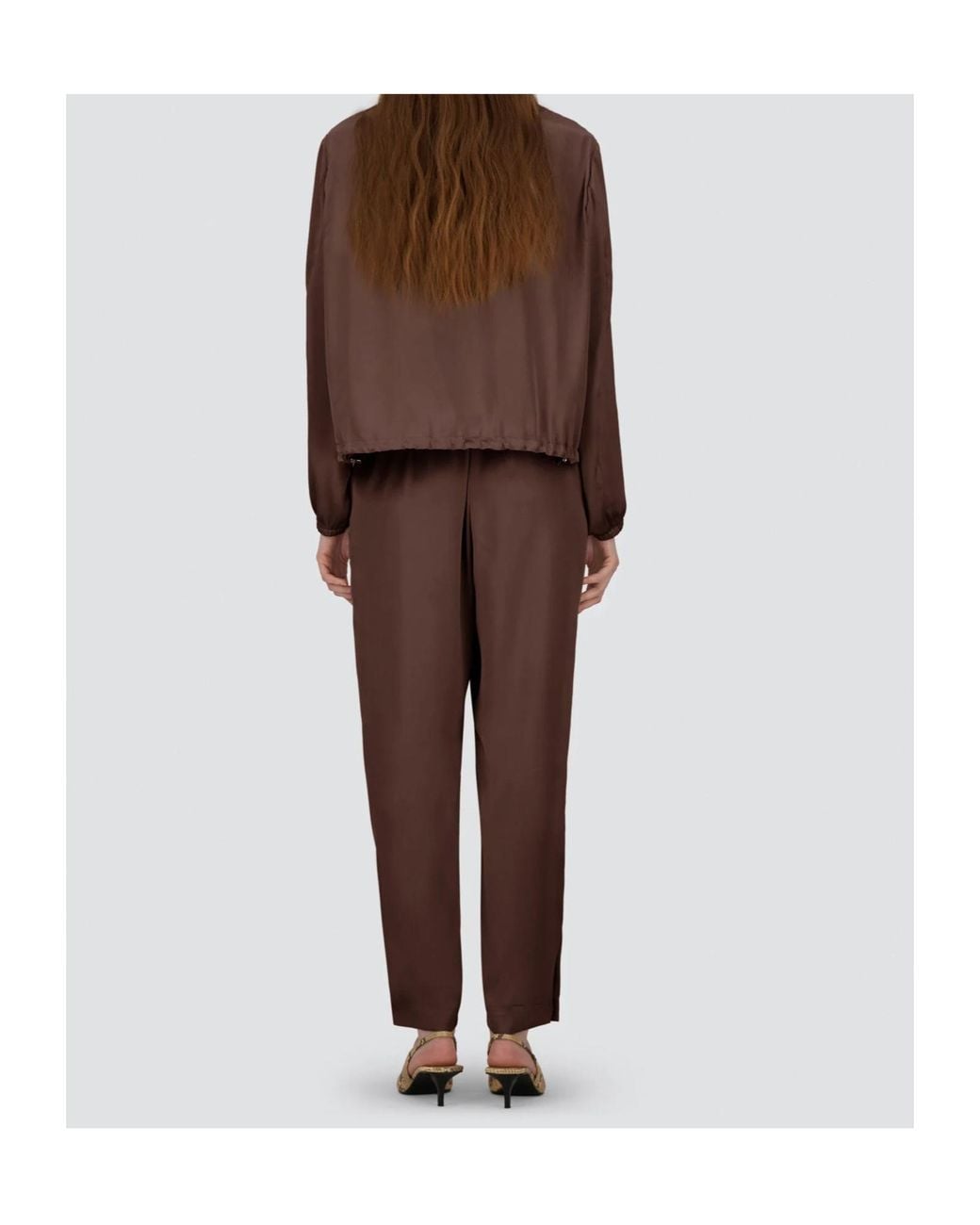 Herno Brown Resort Bomber Jacket