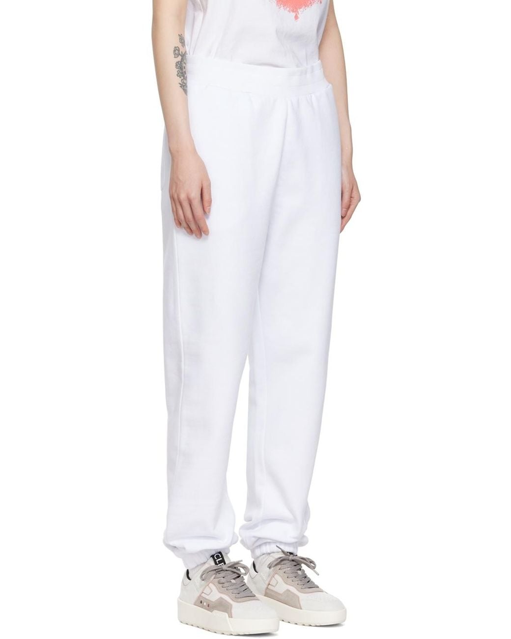 Moncler Blue Logo Track Pants