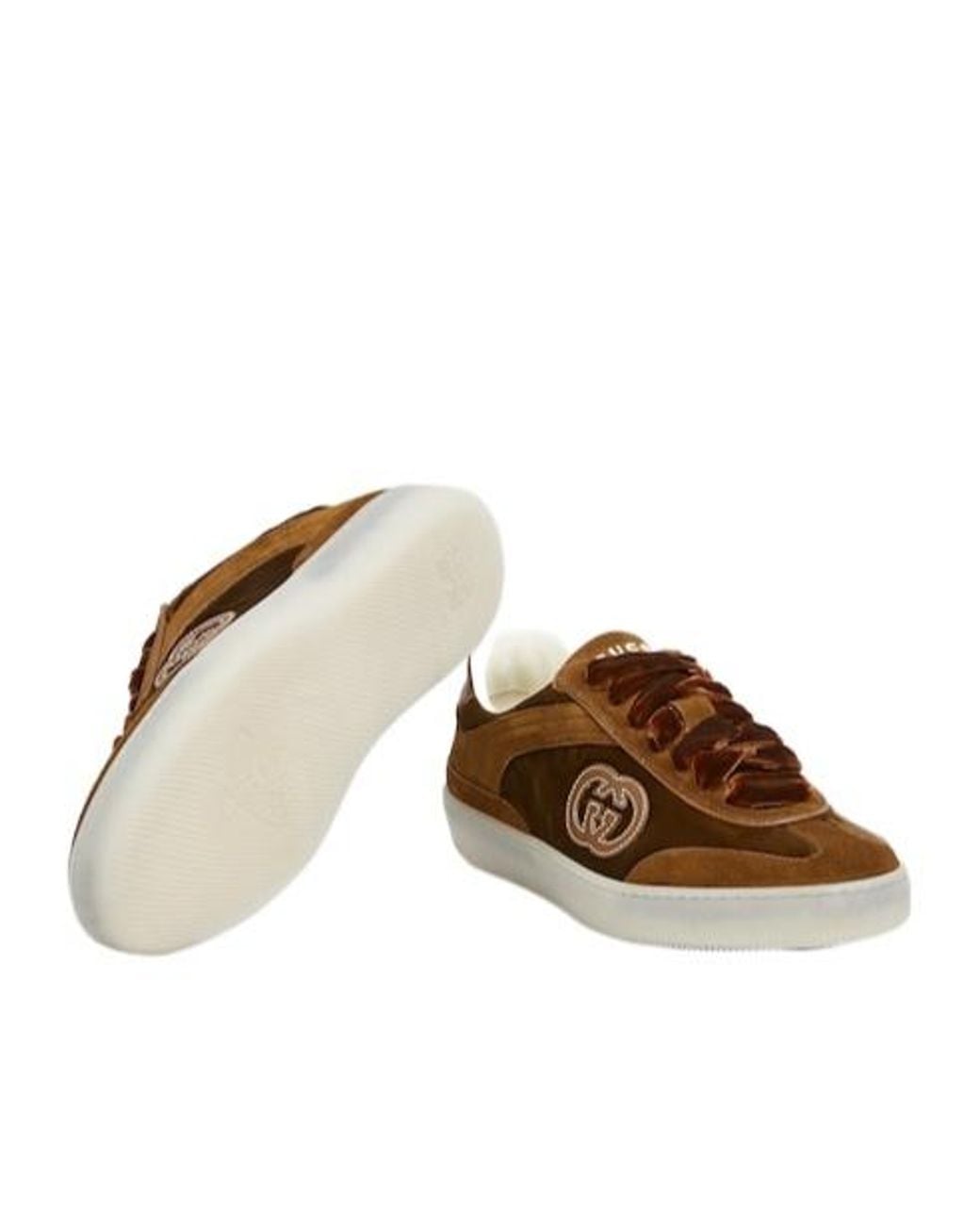 Gucci Brown G75 Sneaker, Size 34 It