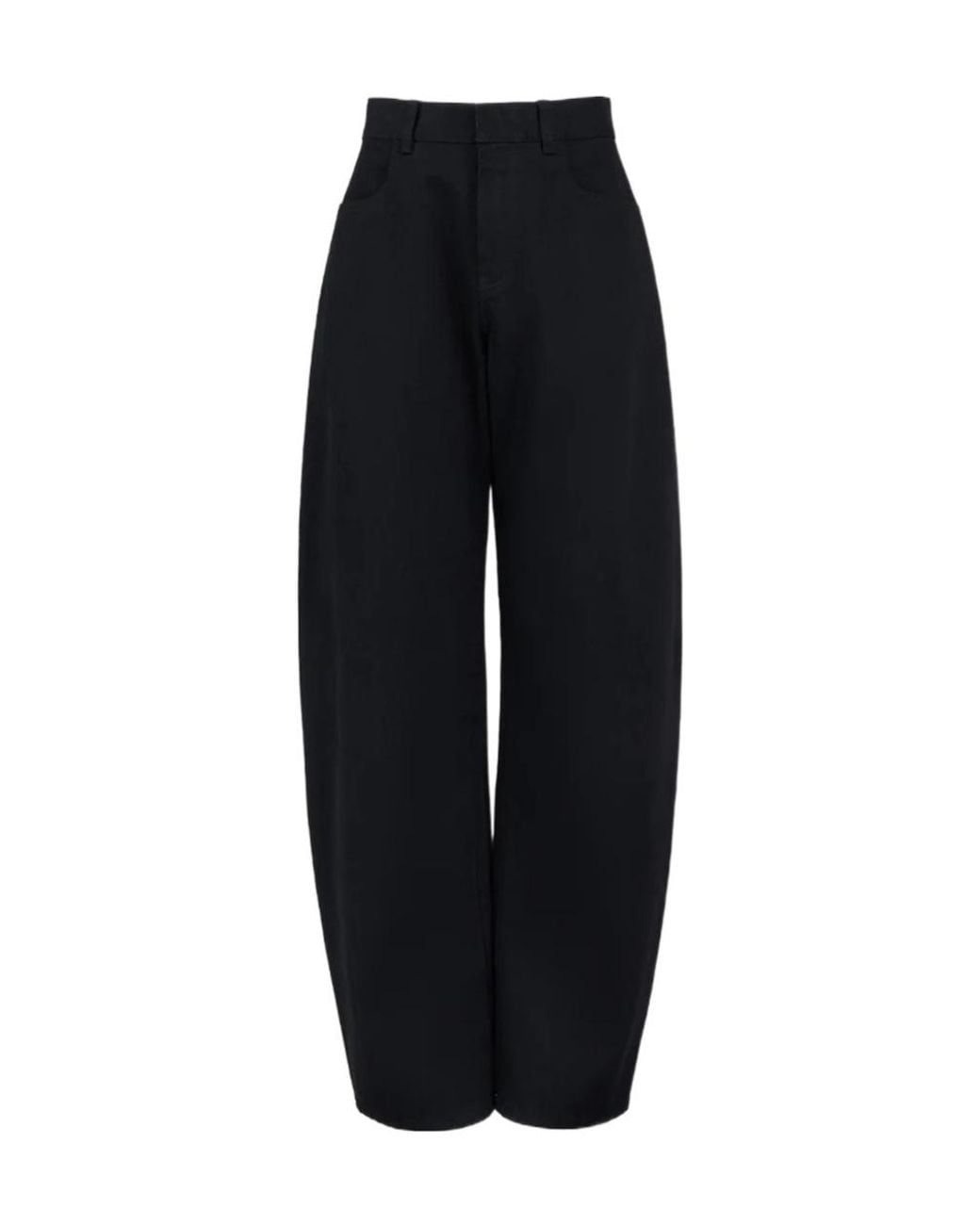 Alaïa Blue Crew-Neck Denim Jumpsuit