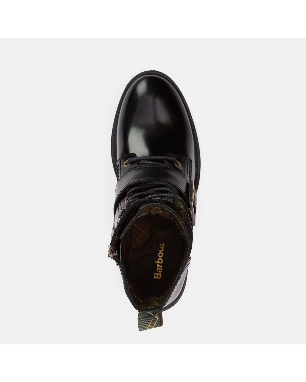 Barbour Black Solid Color Boots
