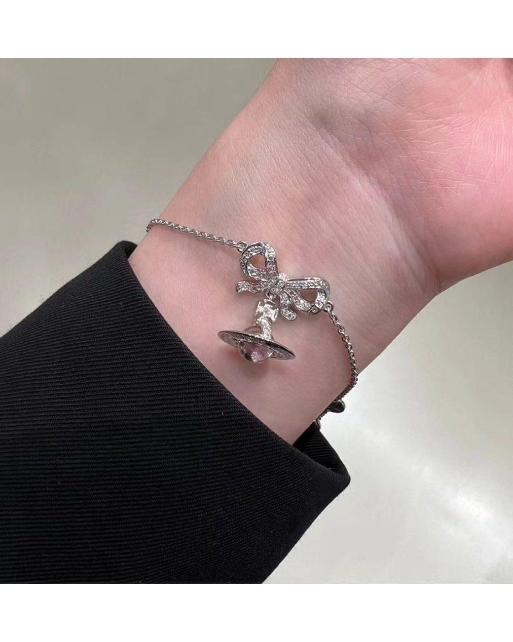 Vivienne Westwood Metallic Octavie Bracelet