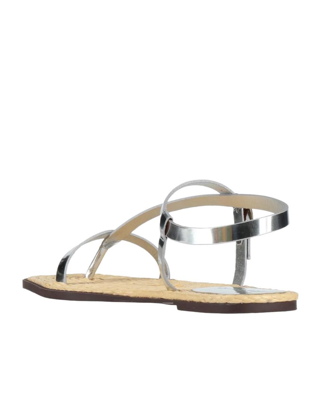 Farm Rio Metallic Leather Sandals