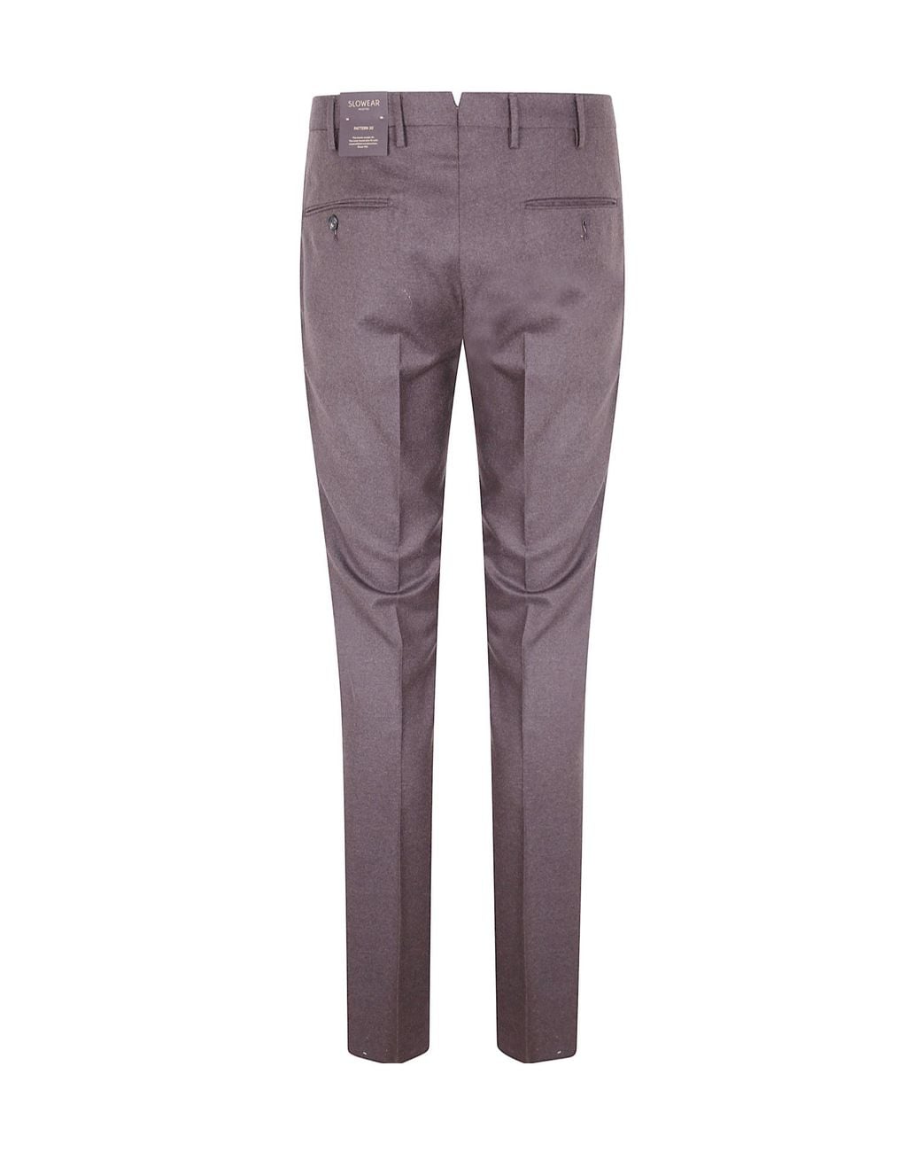 Incotex Gray Cotton Trousers for men
