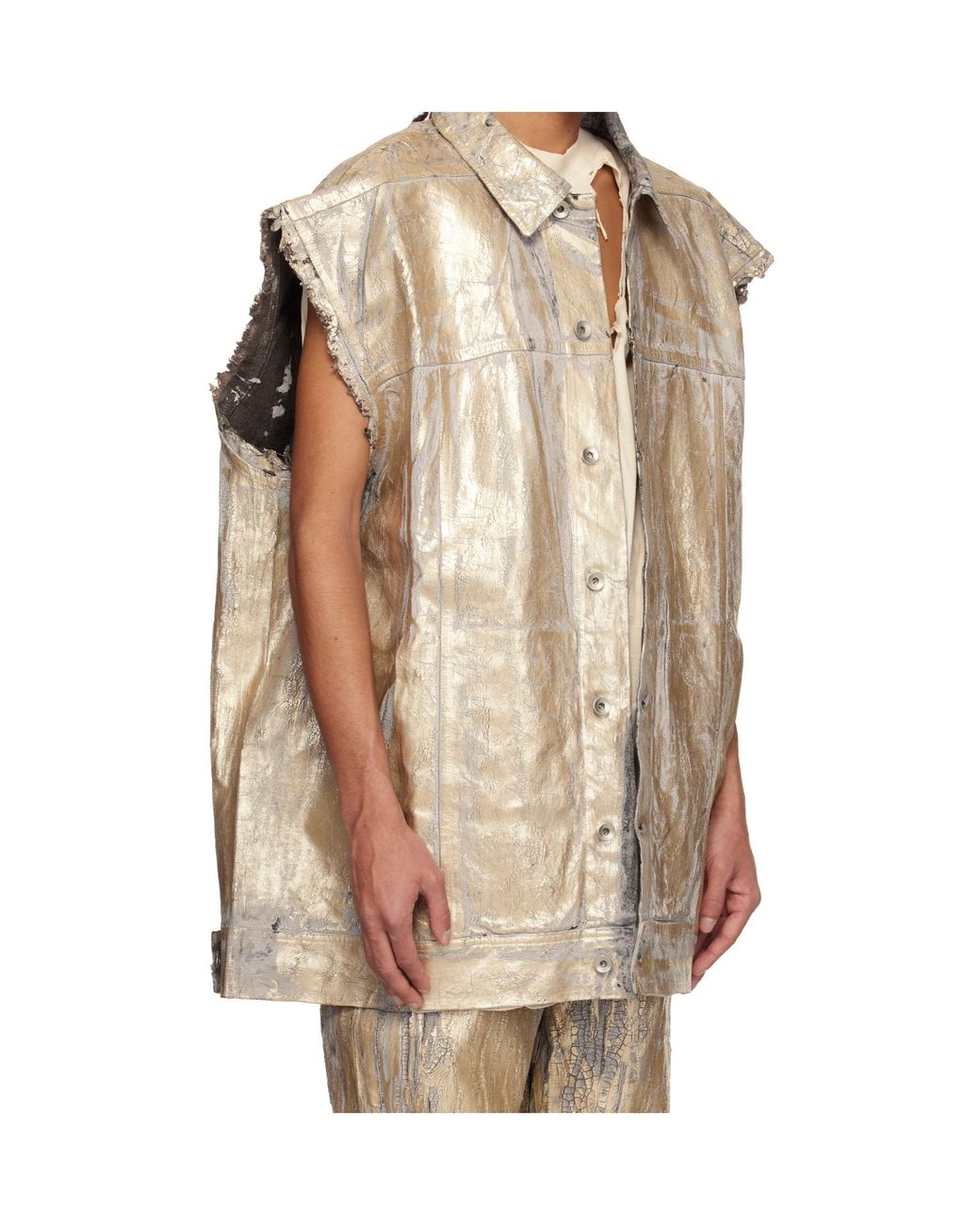 Rick Owens Multicolor Jumbo Vest for men