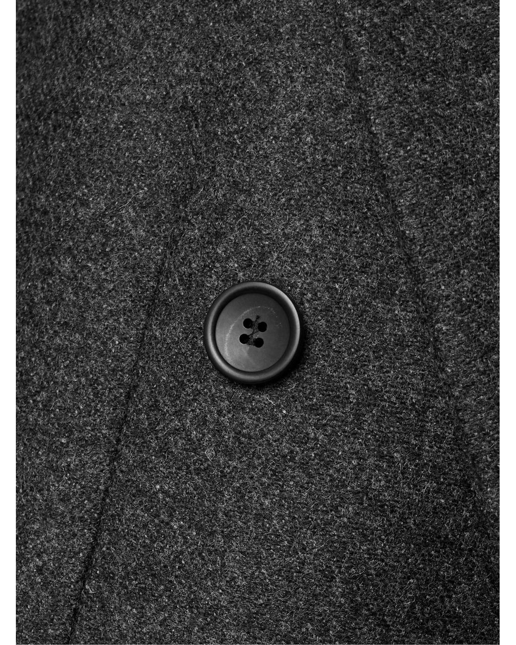 Isabel Marant Black Loose And Comfortable Overcoat