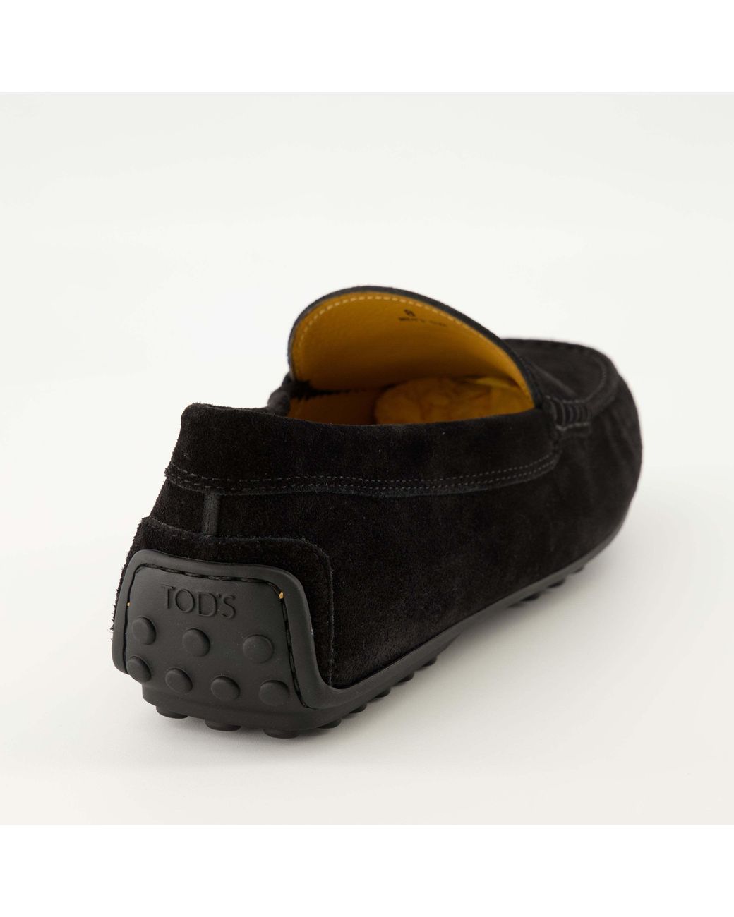 Tod's Black City Gommino Driving Shoes for men