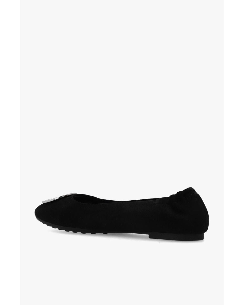 Tory Burch Black Claire Ballet Flat Shoes
