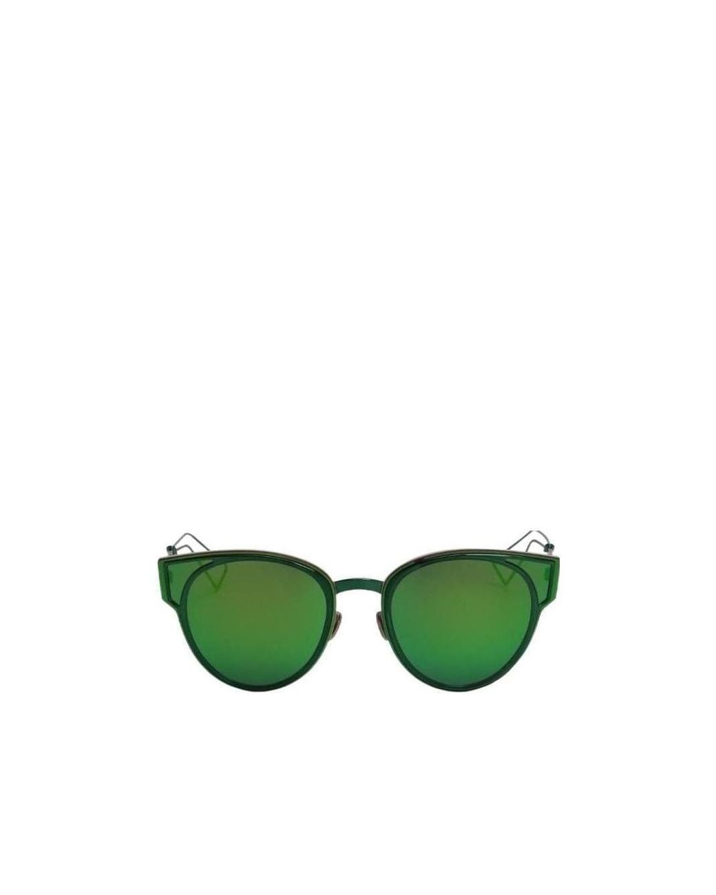 Dior Green 'Sculpt' Sunglasses