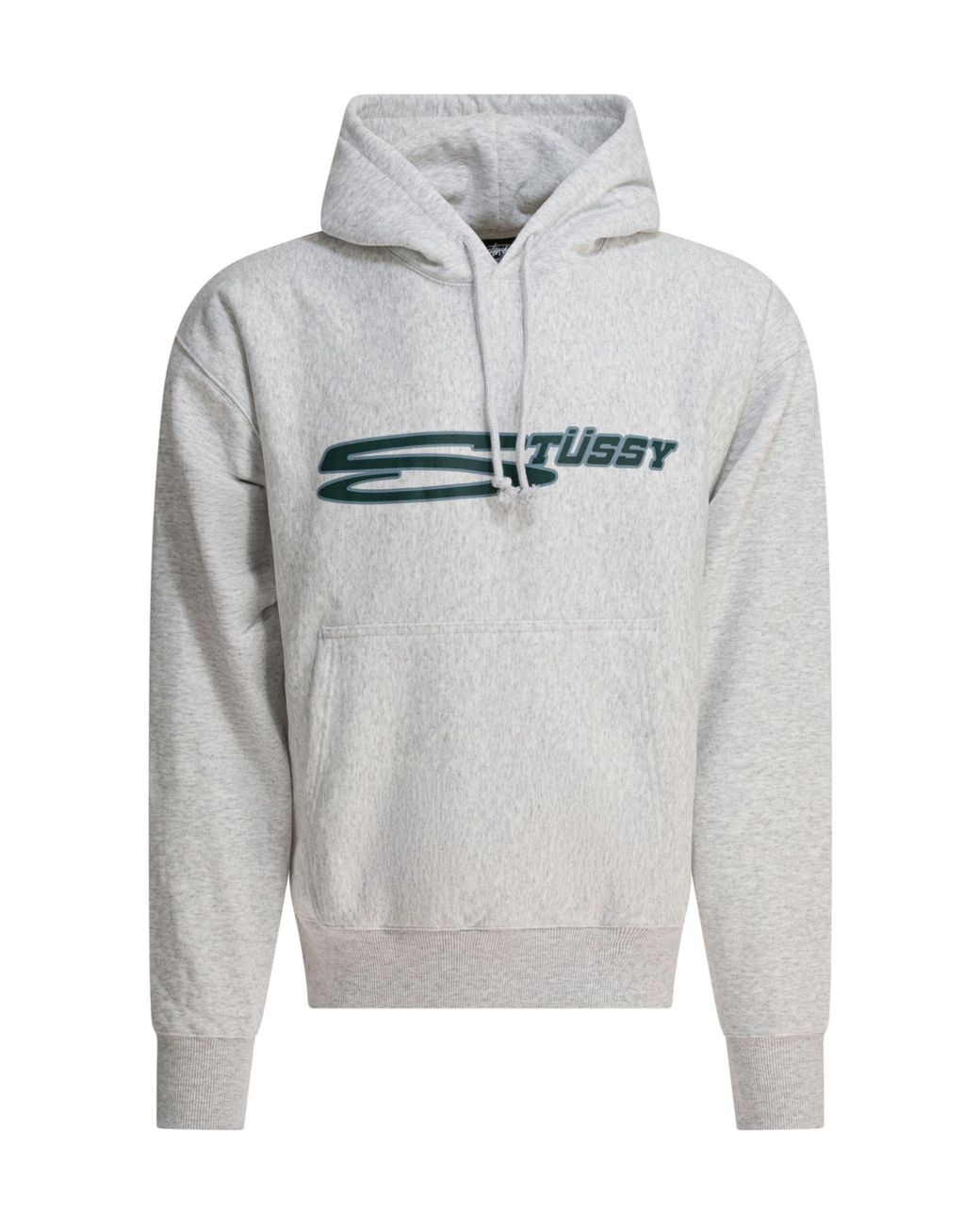 Stussy Gray Stüssy Logo Hoodie Sweater for men