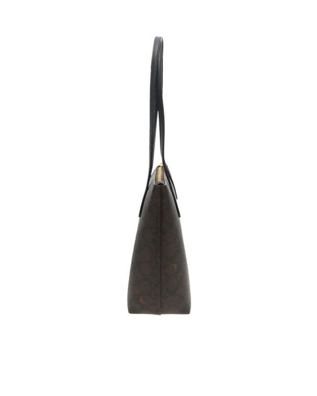 COACH Black Logo Tote Bag