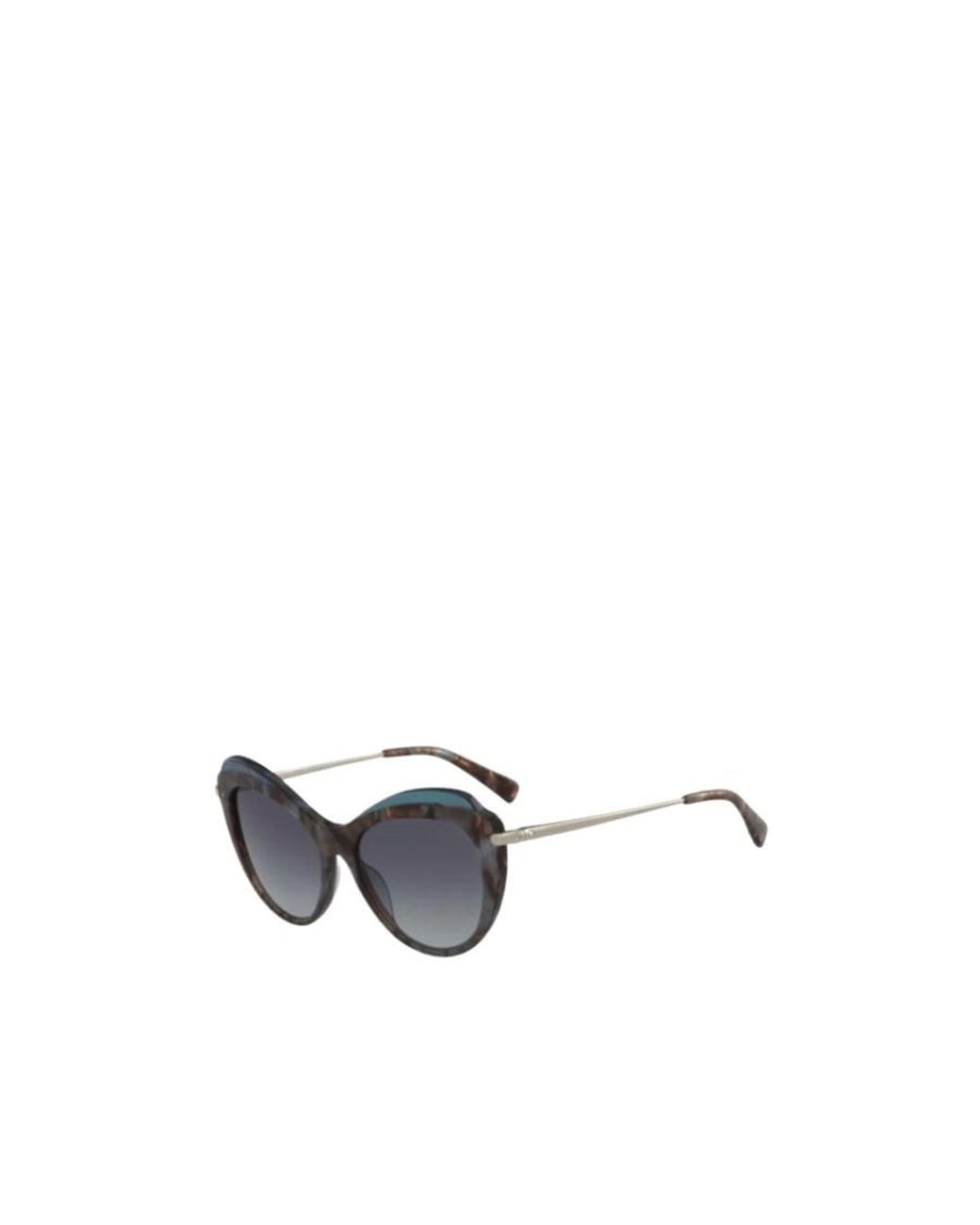 Longchamp White Cat Eye Frame Sunglasses