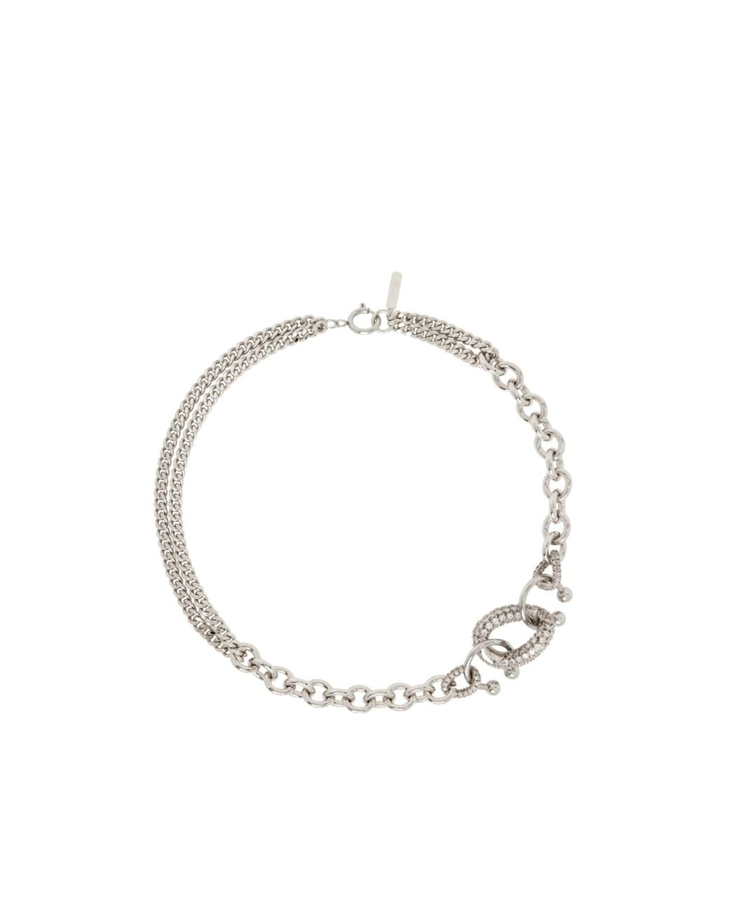 Justine Clenquet Metallic Phoebe Necklace for men