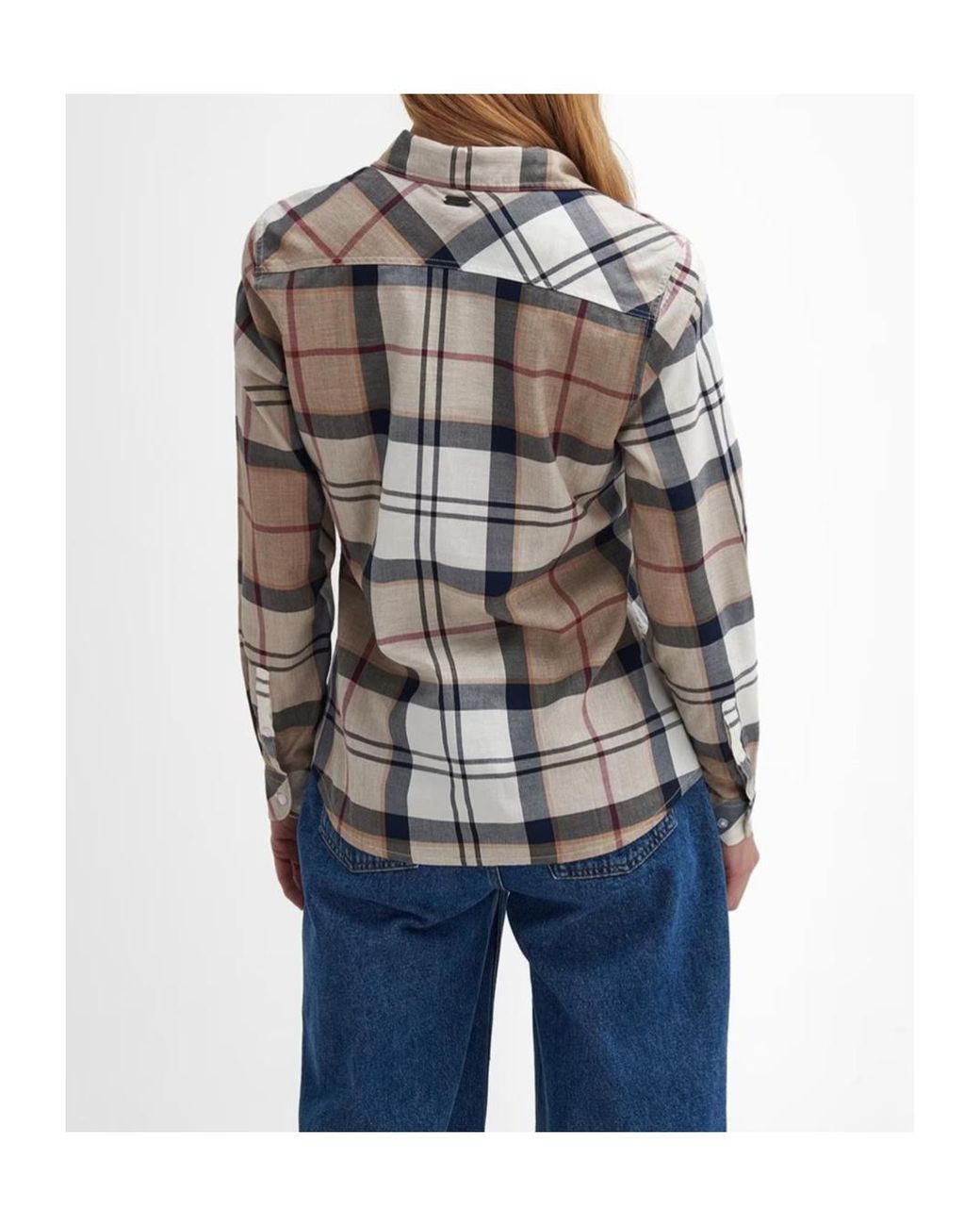 Barbour White Bredon Shirt