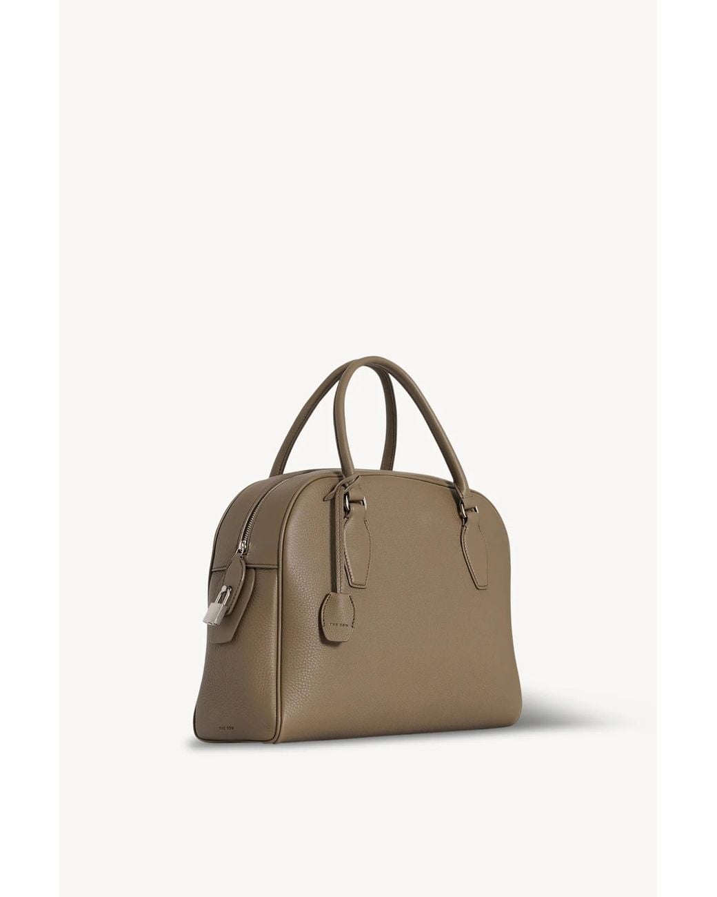 The Row Natural India 12 Leather Handbag