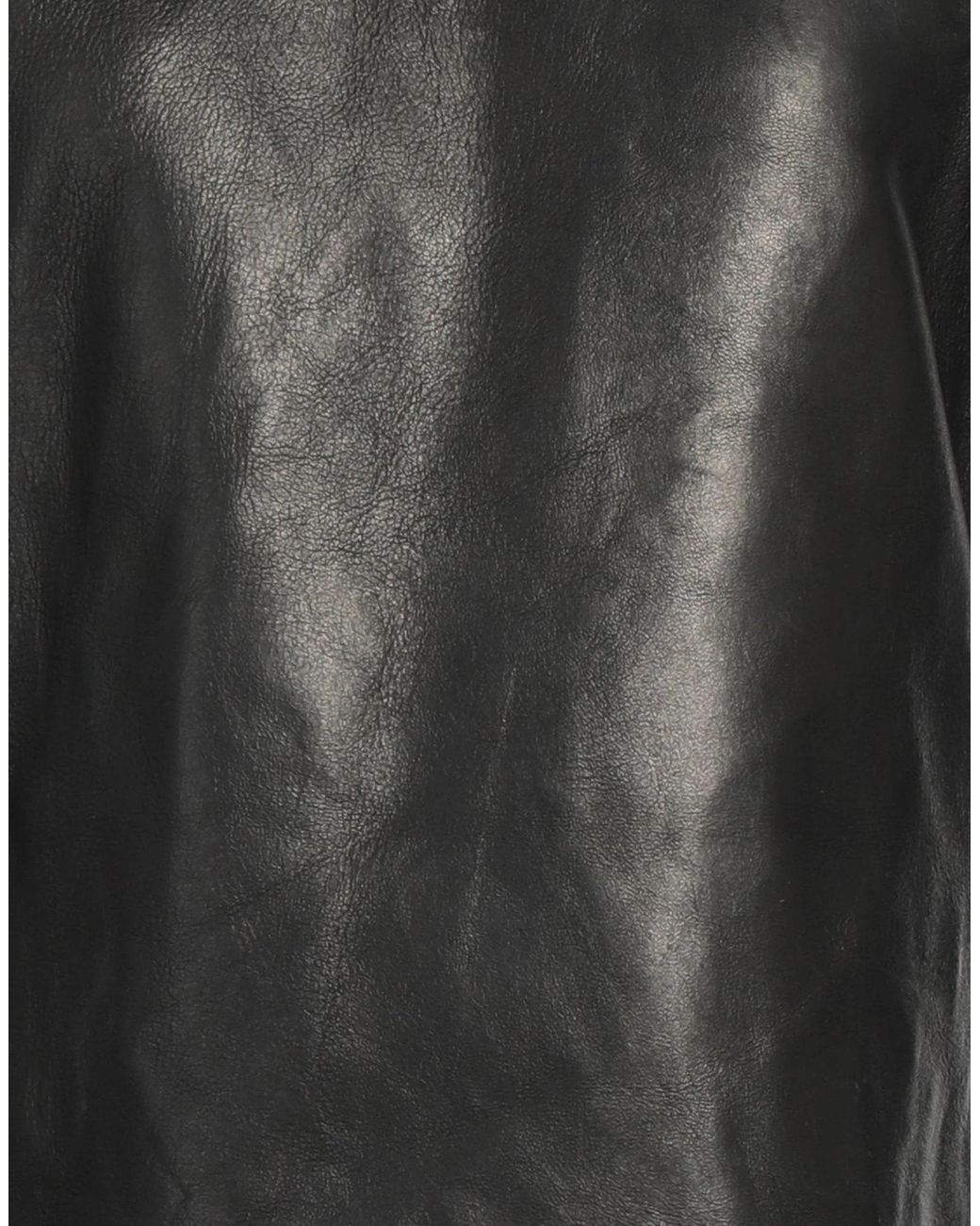 Rick Owens Black Top Lambskin