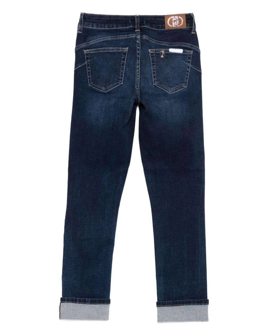 Liu Jo Blue Embellished Skinny Fit Jeans