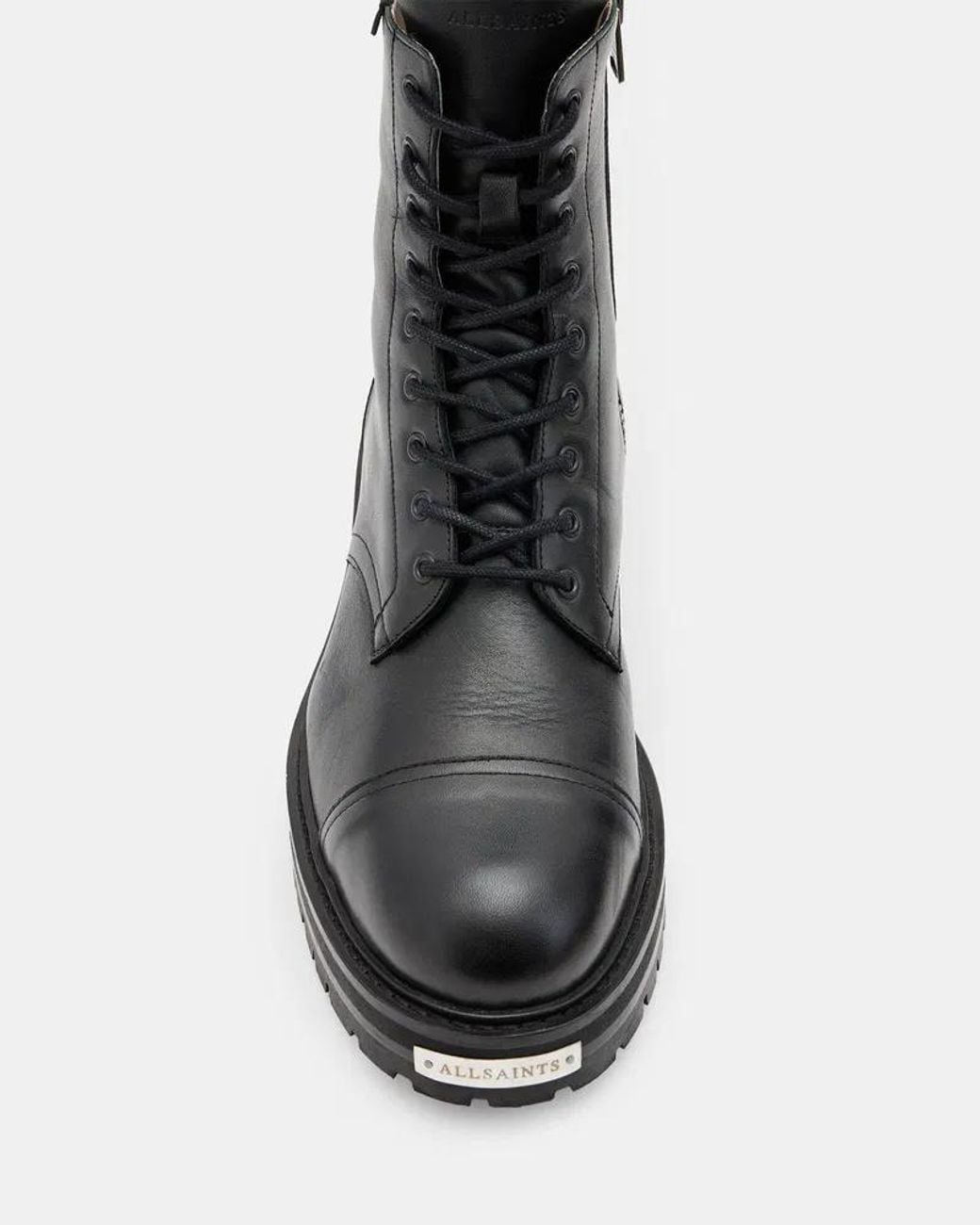 AllSaints Black Hank Boots for men