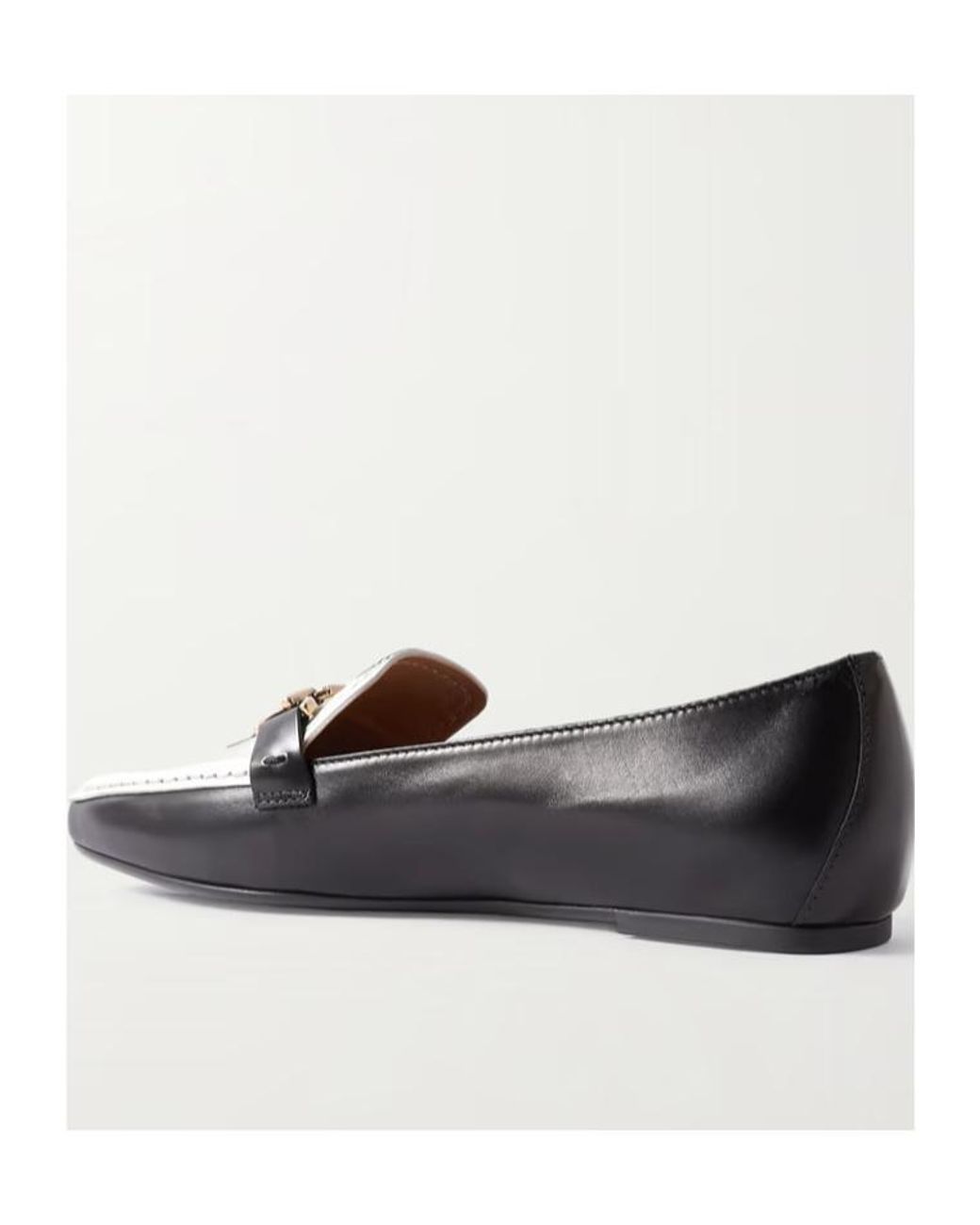 Tod's Black Leather Loafers