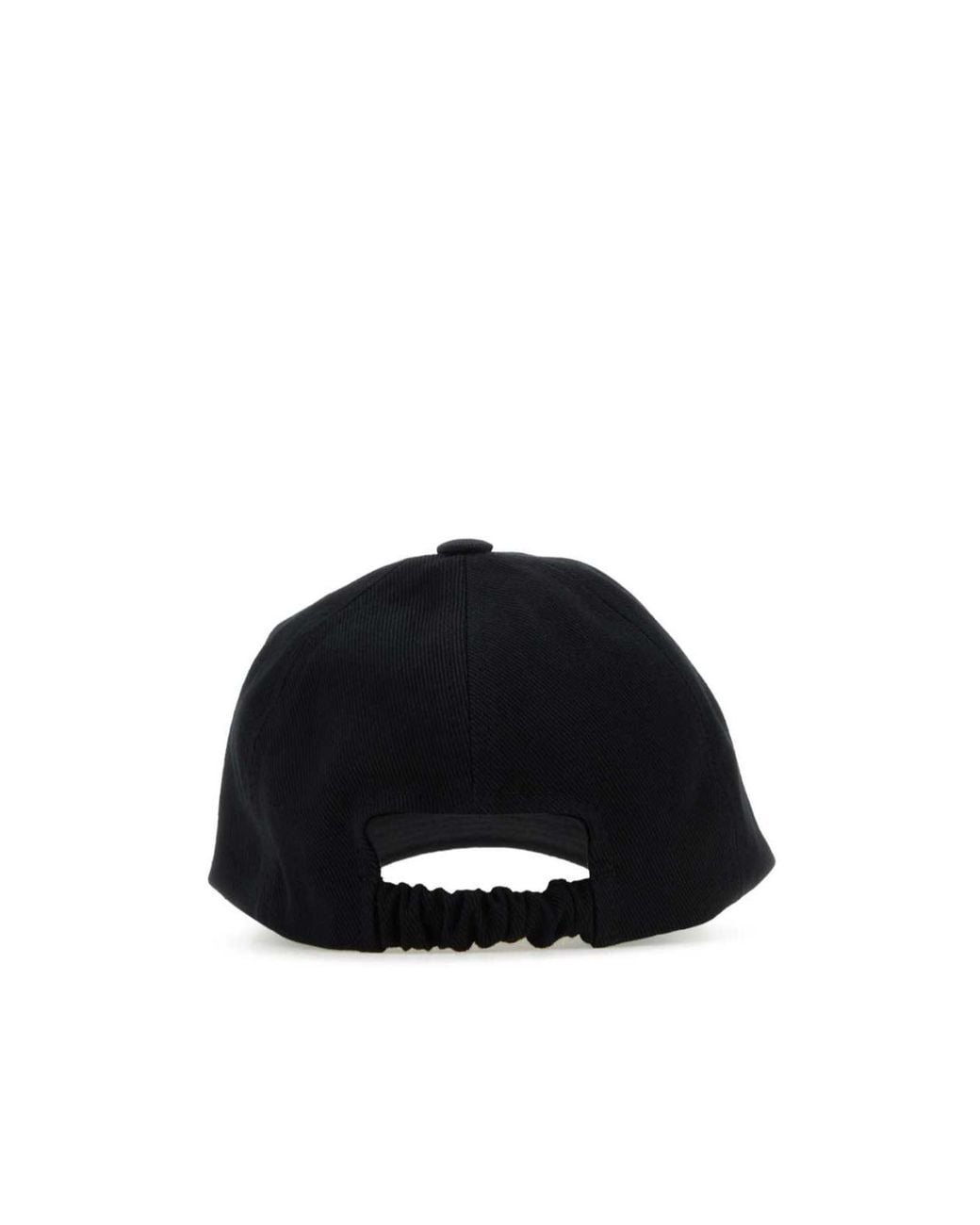 Patou Black Logo Embroidered Baseball Cap