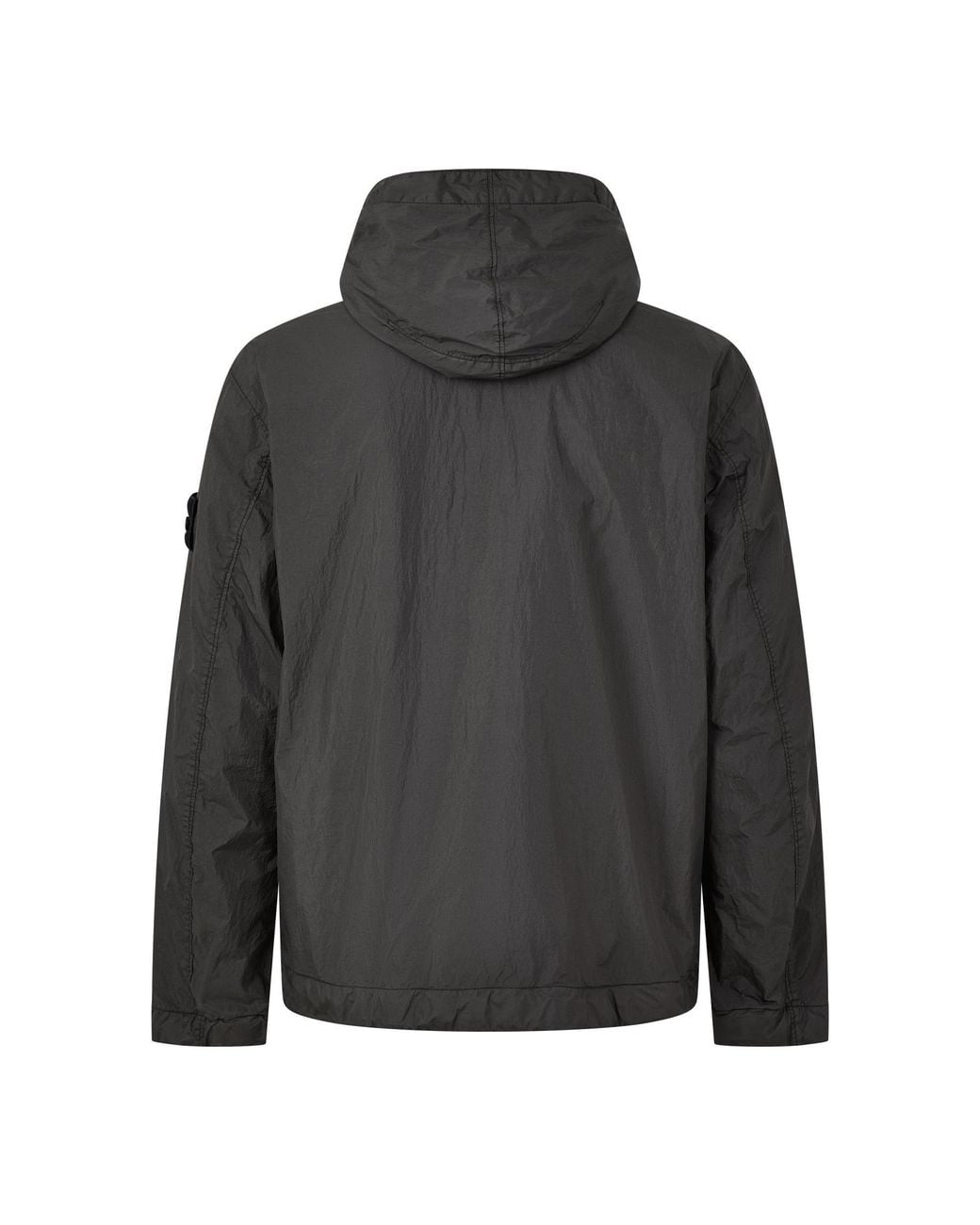 Stone Island Black Windproof Casual Outerwear for men