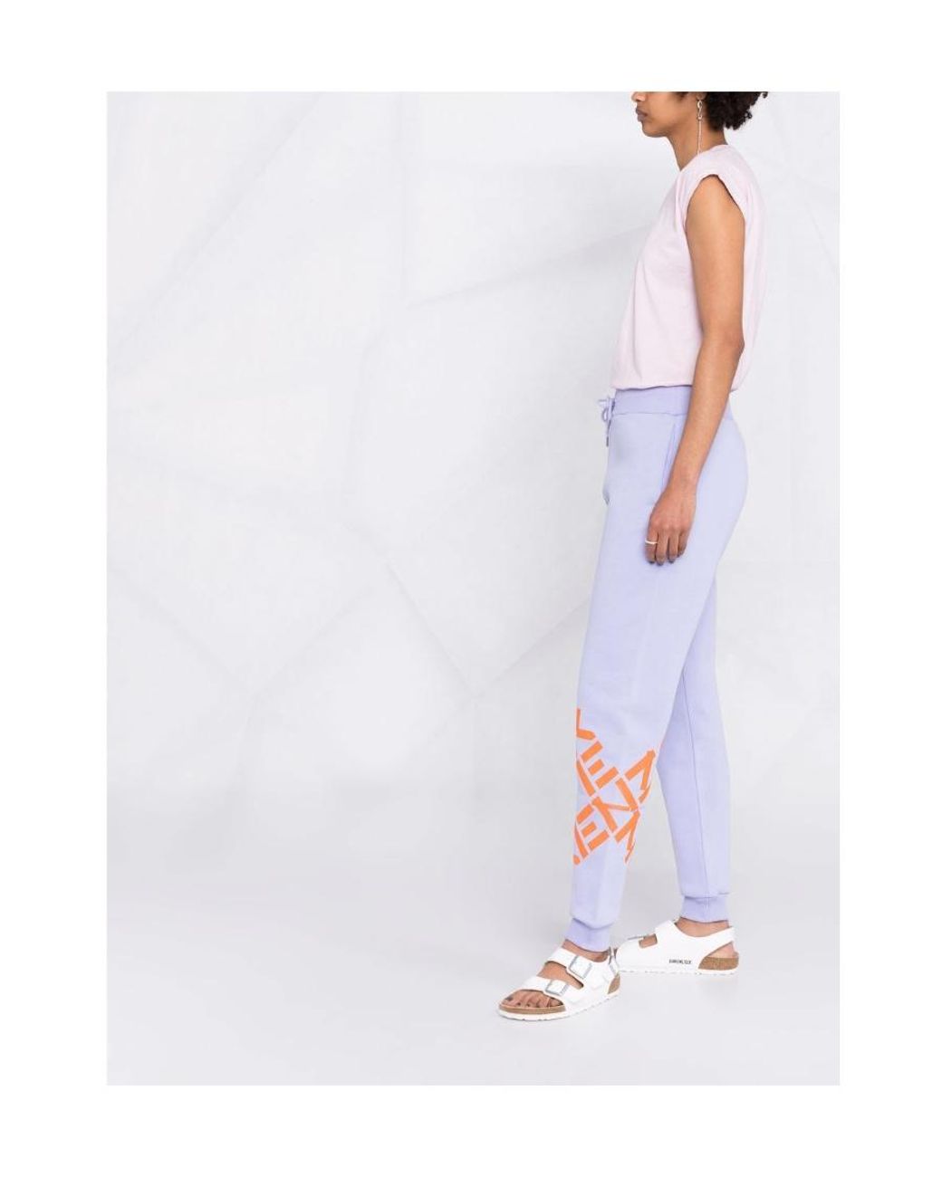 KENZO Blue Logo Sweatpants