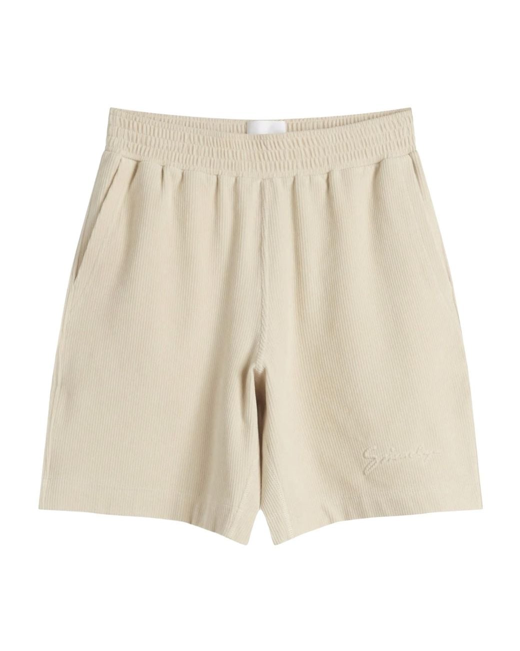 Givenchy Natural Corduroy Bermuda Shorts for men