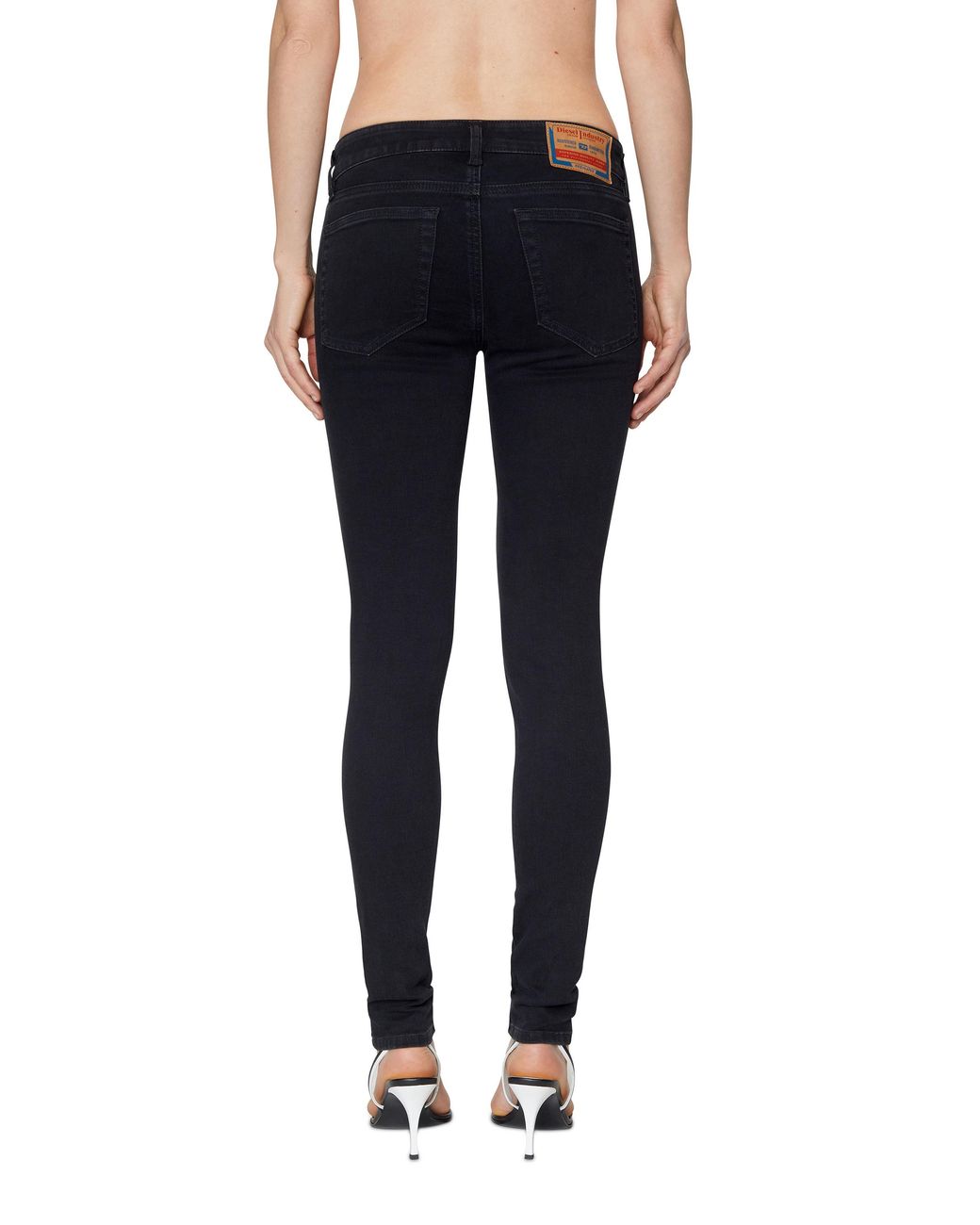 DIESEL Blue Slandy Low-Rise Jeans