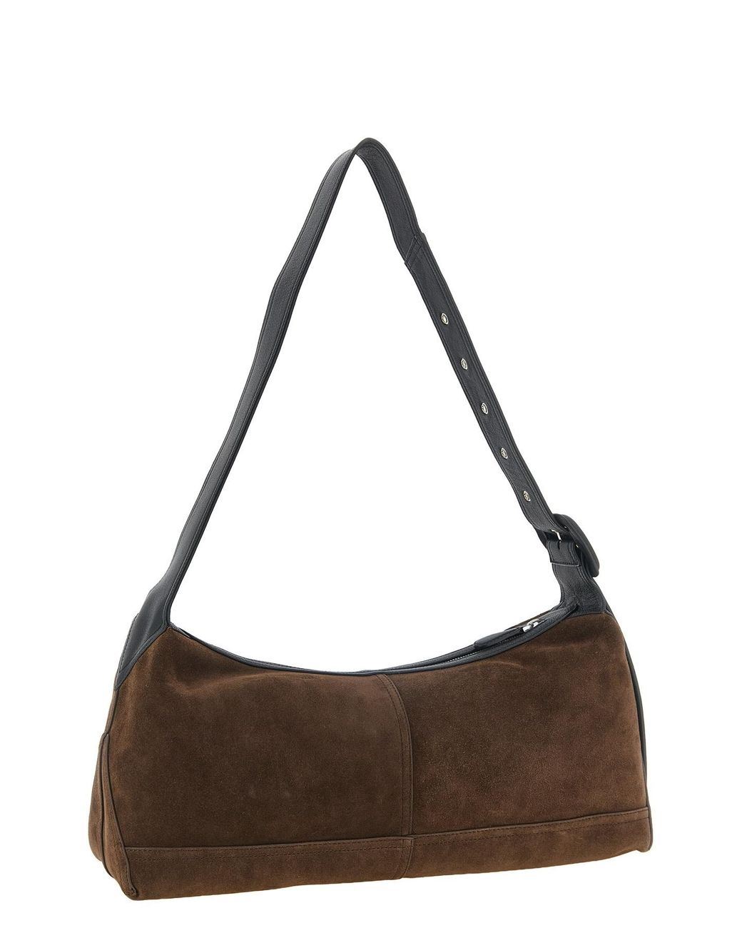 AMI Brown Small 'Etienne' Crossbody Bag