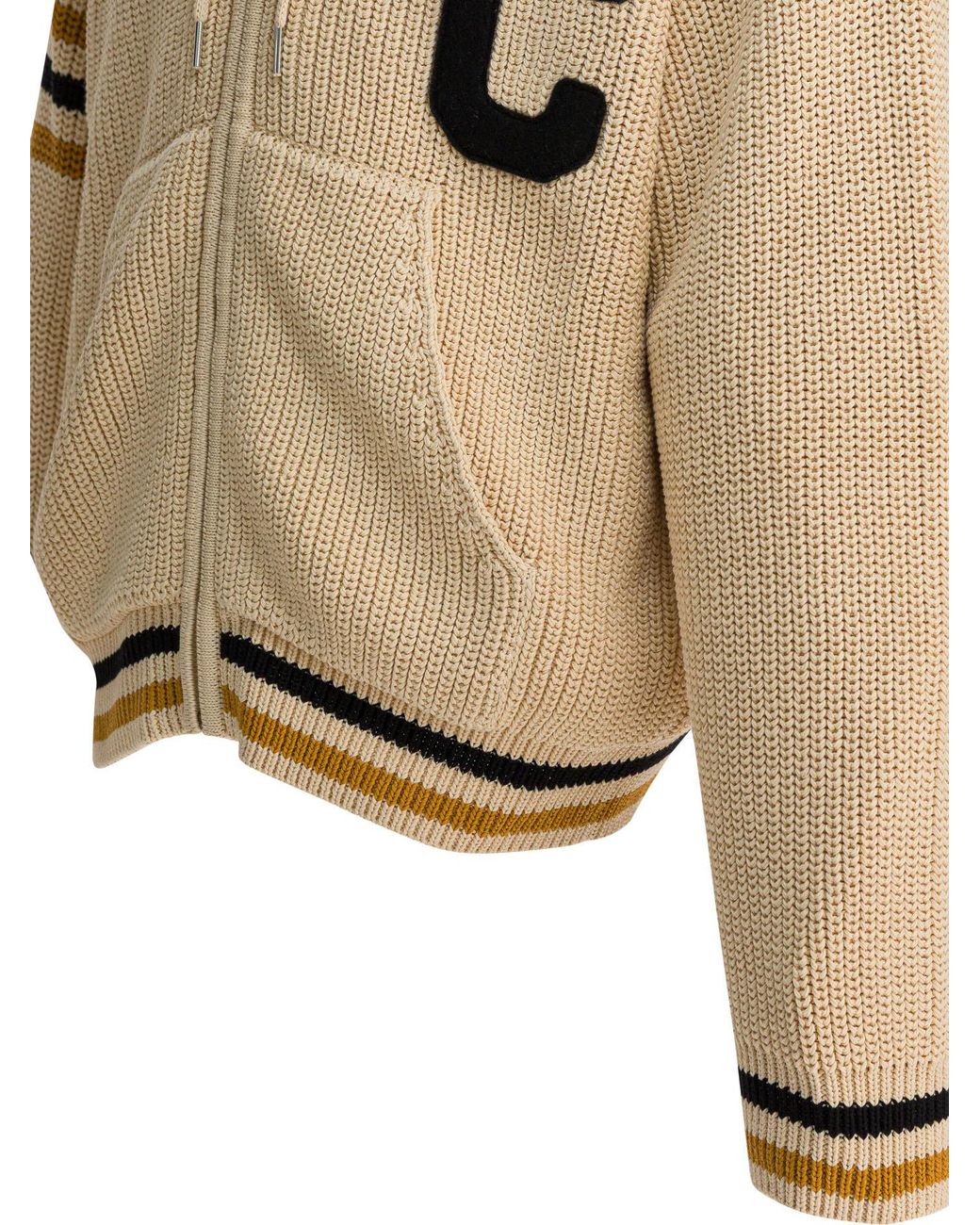 Céline Natural Long-Sleeved Sweater for men