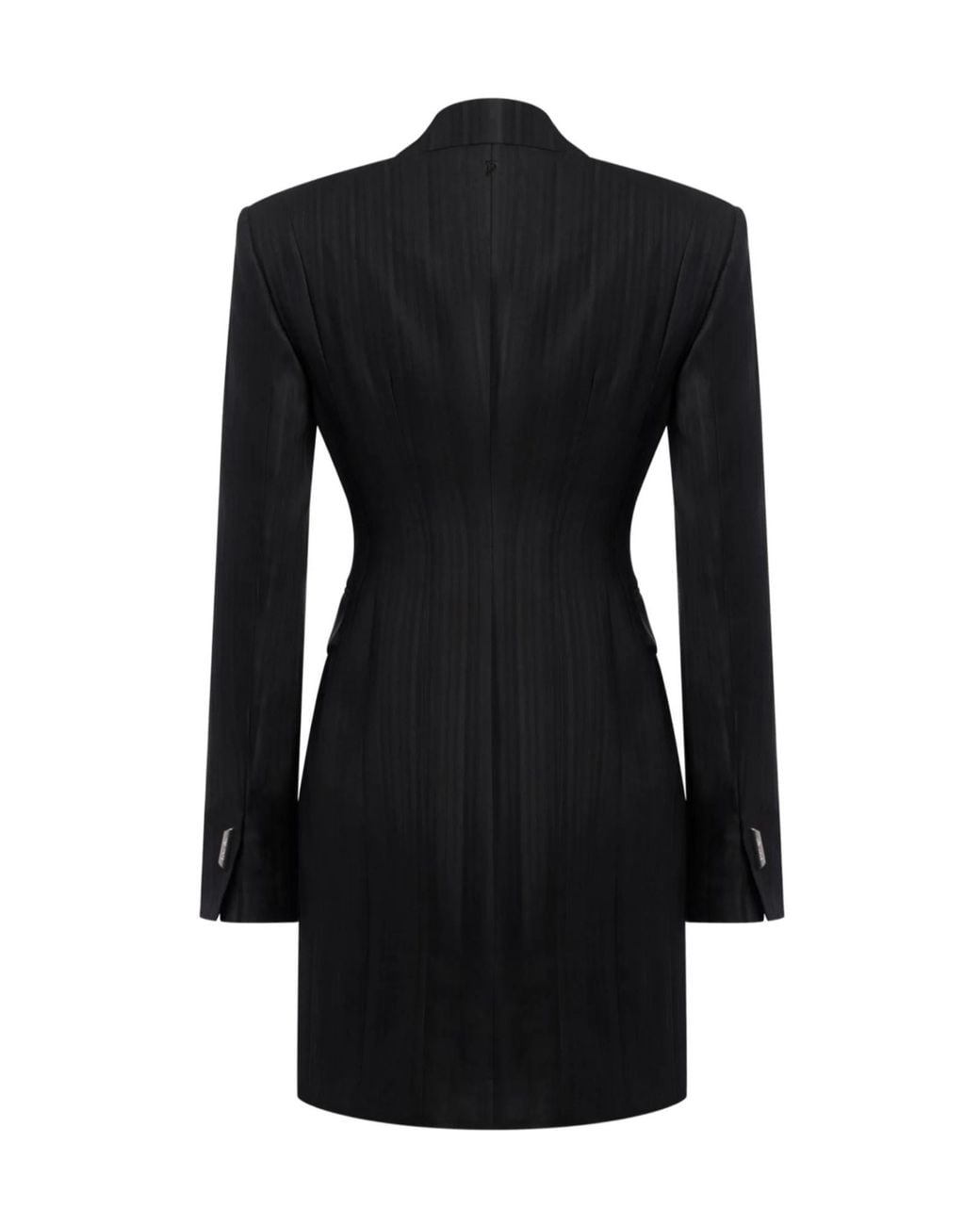 Dondup Black Long-Sleeved Dress