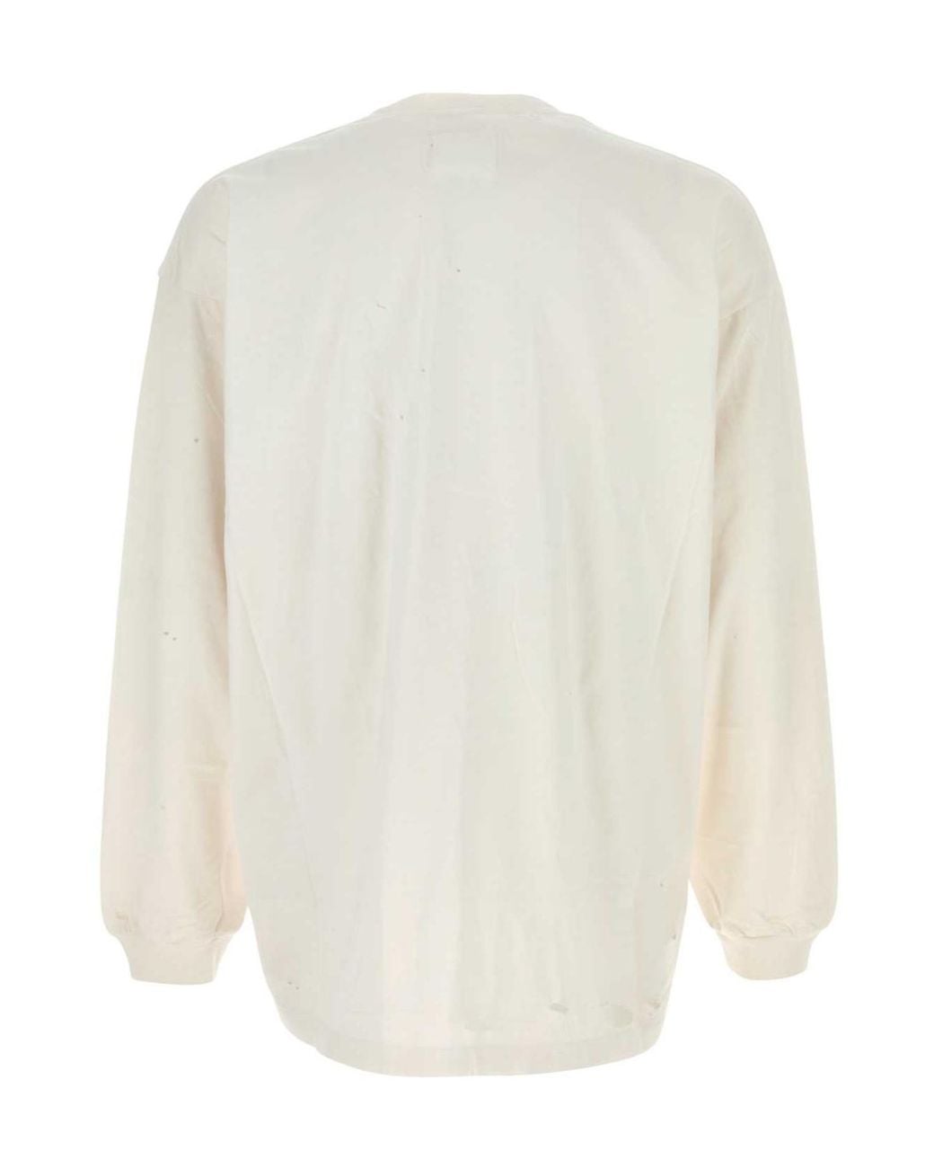 Doublet White My Friend Distressed-Effect T-Shirt for men