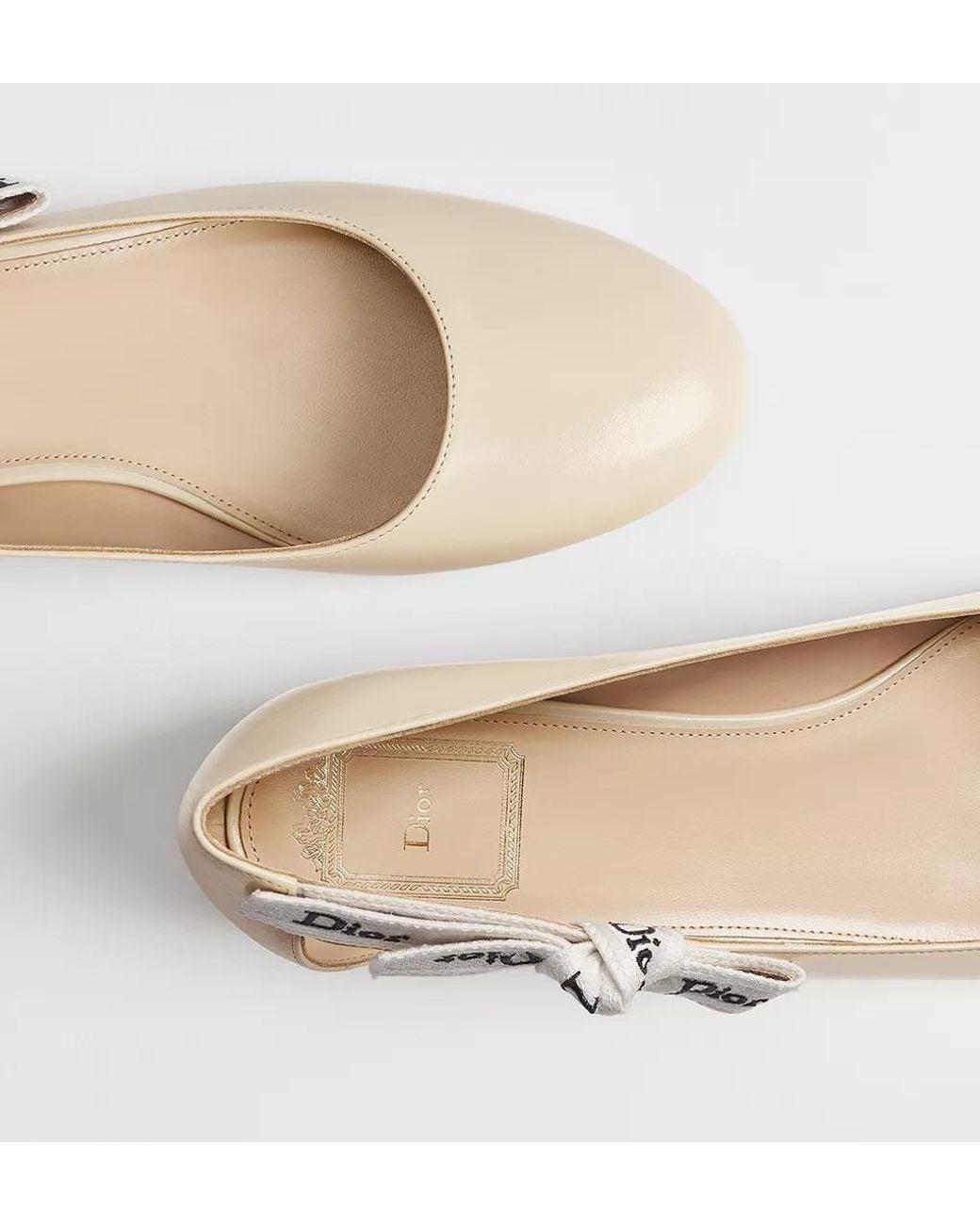 Dior Natural J'A Ballet Flat