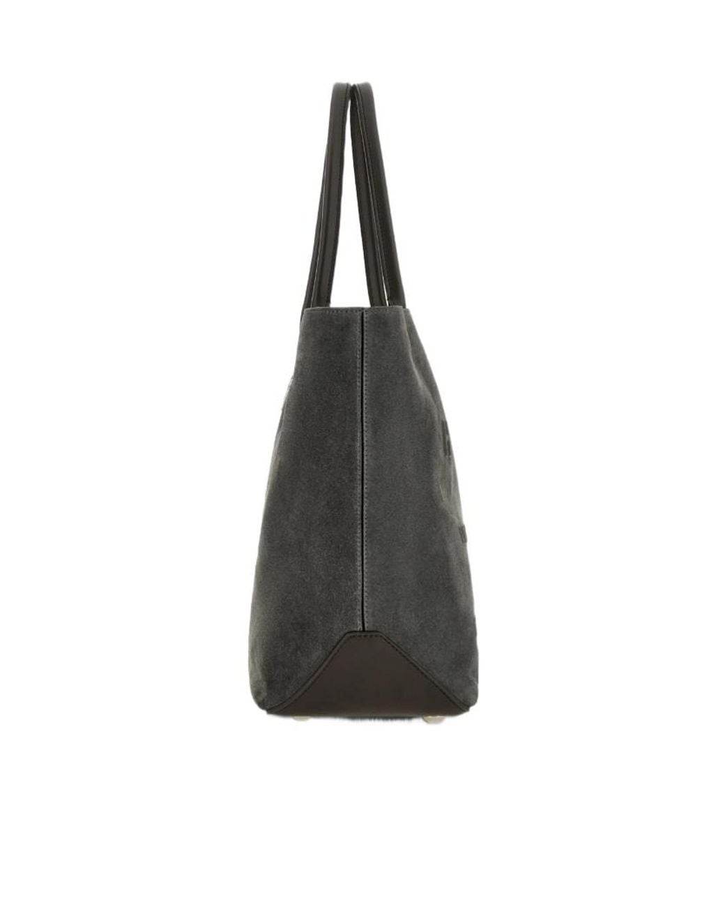 Hogan Black Address Medium Shopping Bag