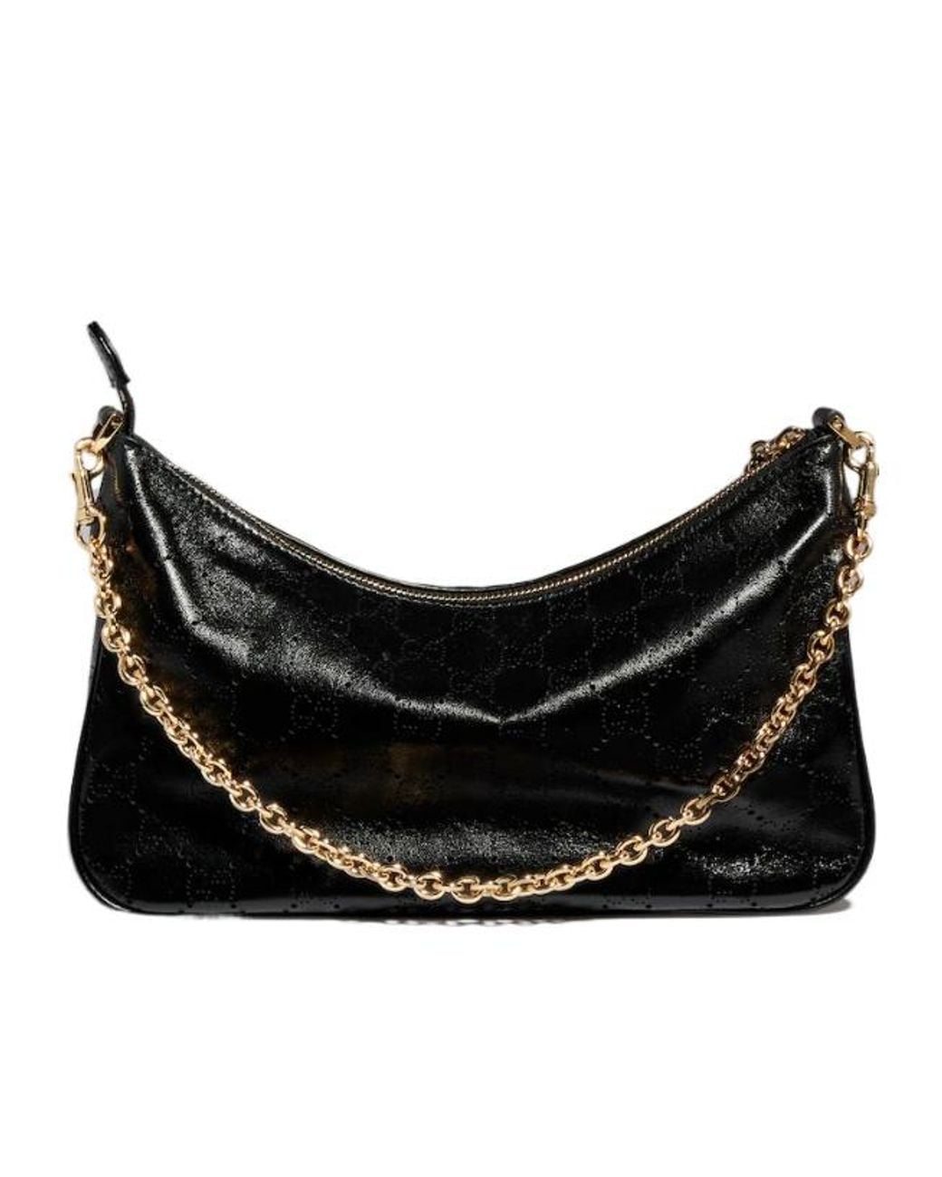 Gucci Black Lady Lunetta Chain Small Shoulder Bag