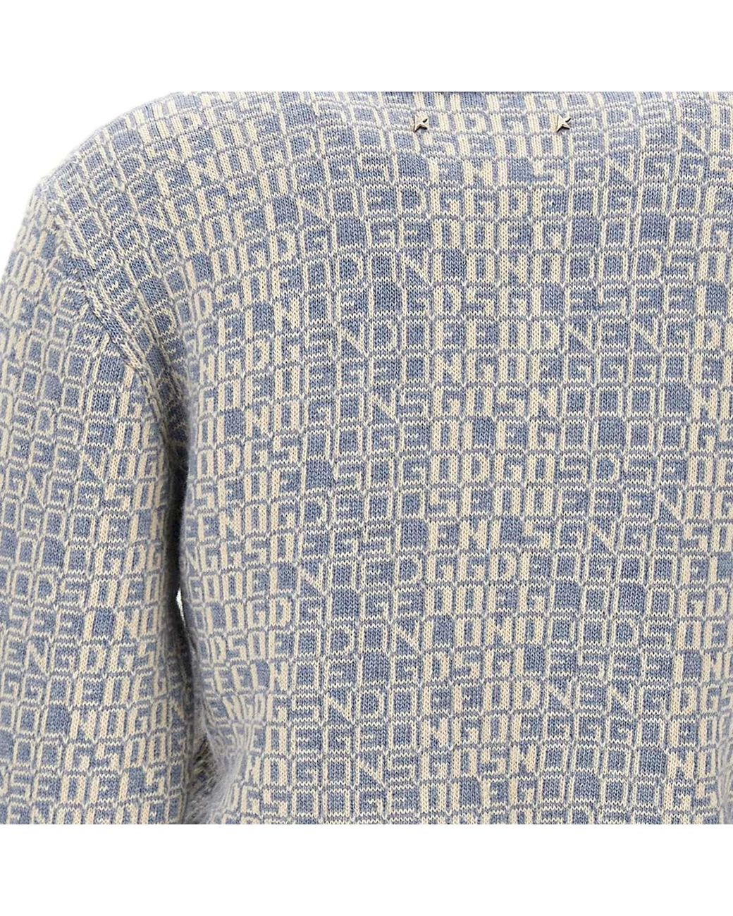 Golden Goose Deluxe Brand Gray Crewneck Long-Sleeved Jumper