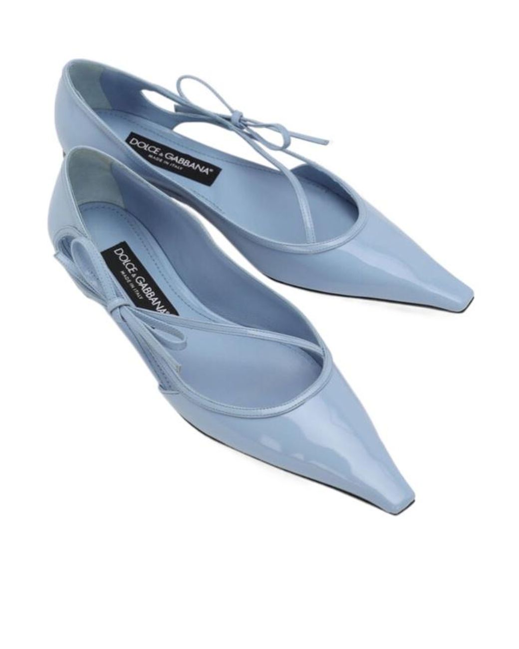 Dolce & Gabbana Blue Ballerinas