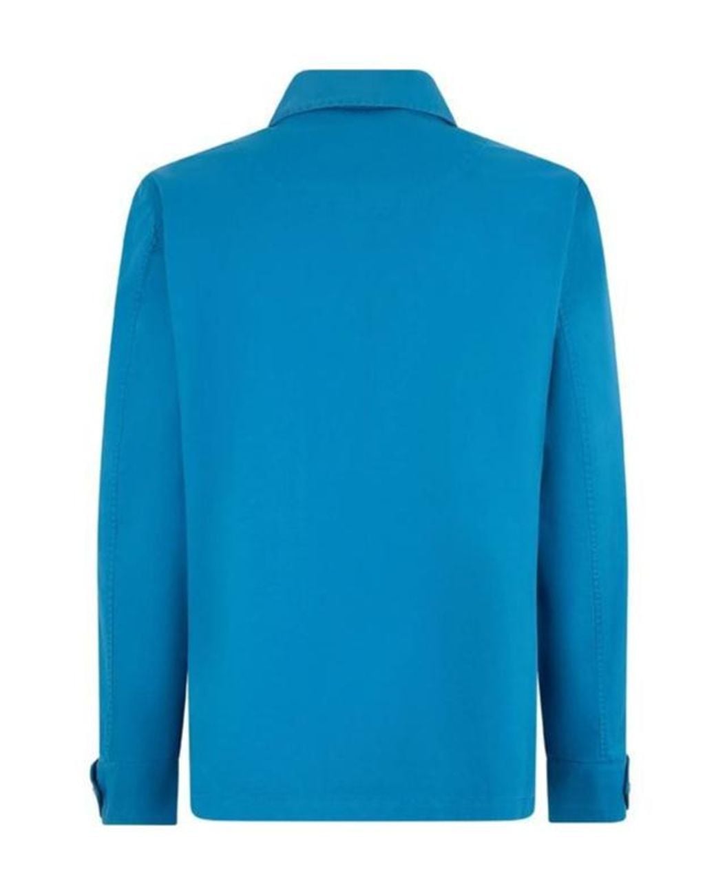 Herno Blue Utility Pocket Shirt for men